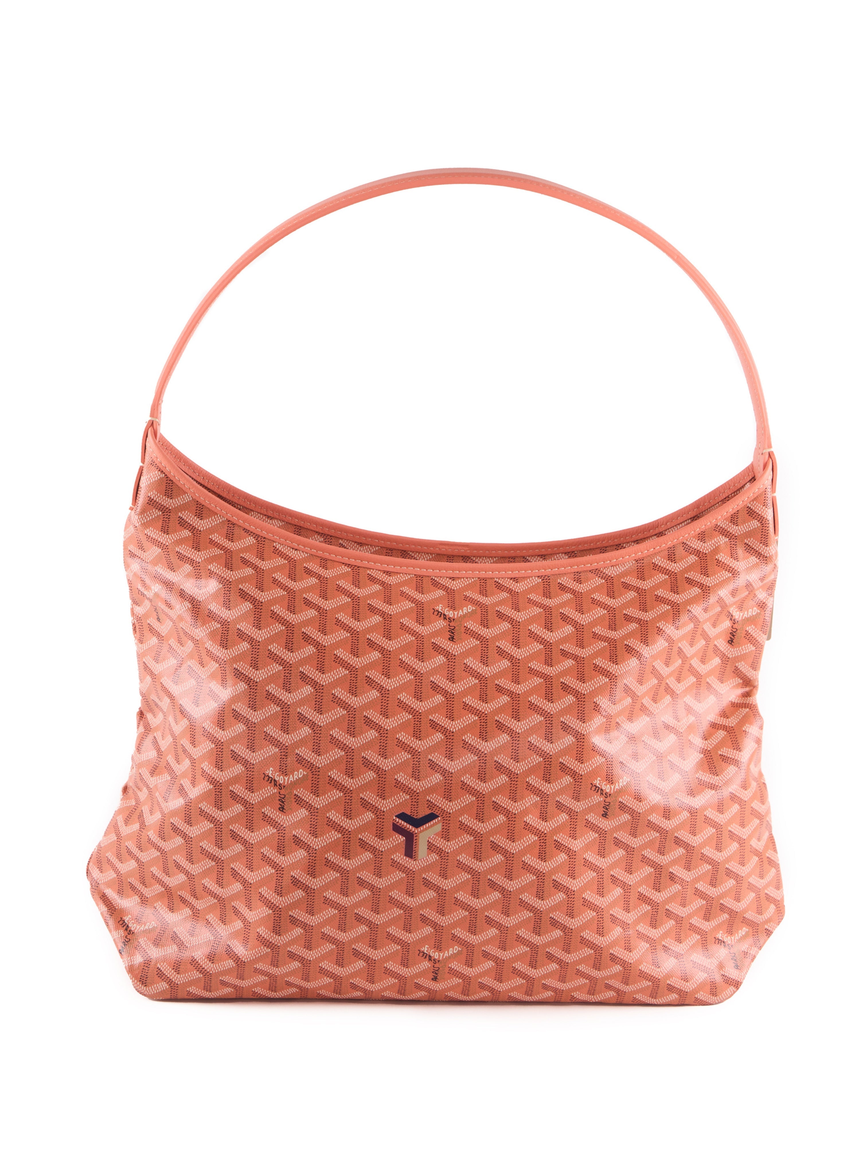 GOYARD Bohème Hobo Bag in Coral