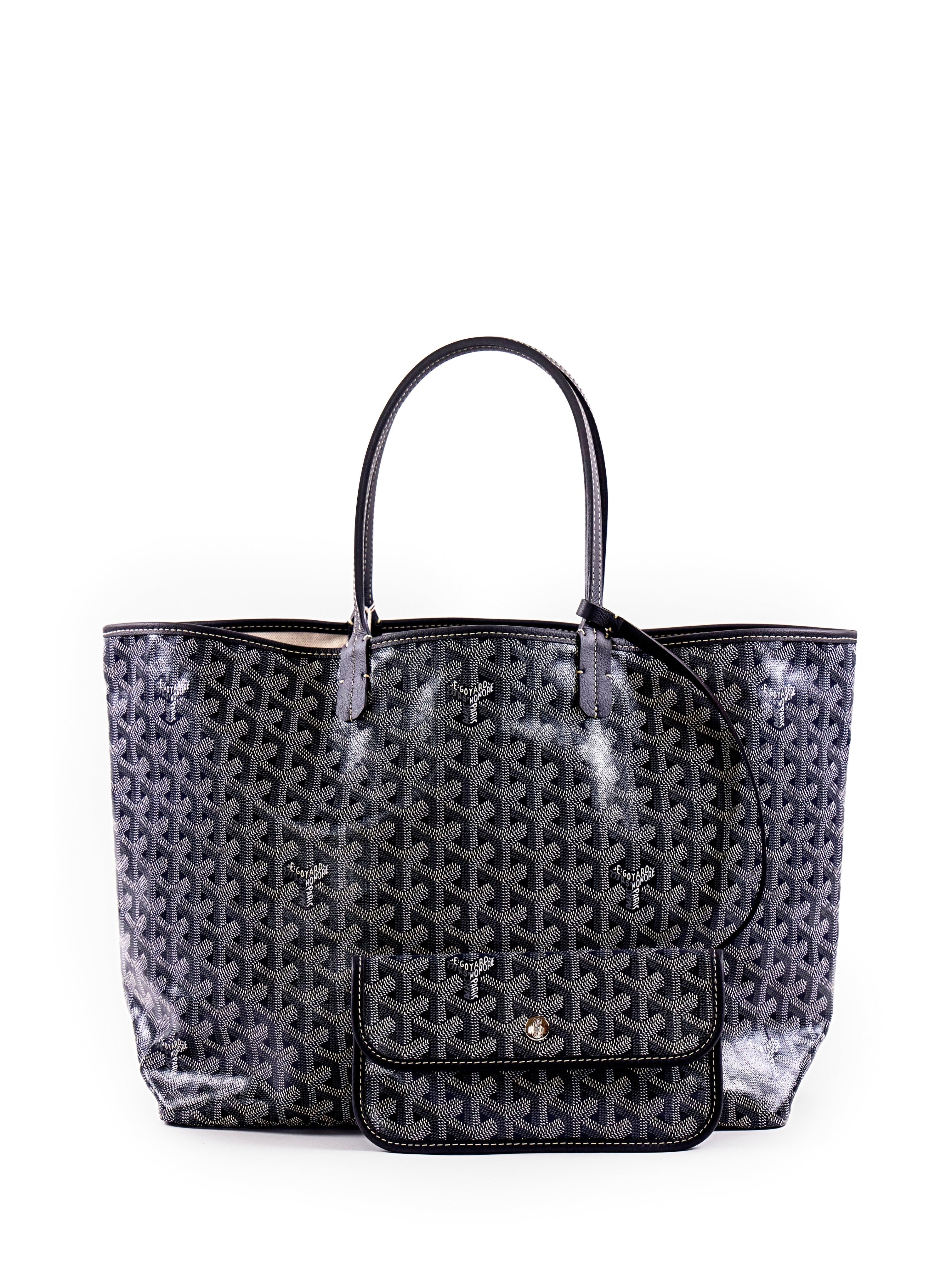 GOYARD Saint Louis PM Bag in Grey