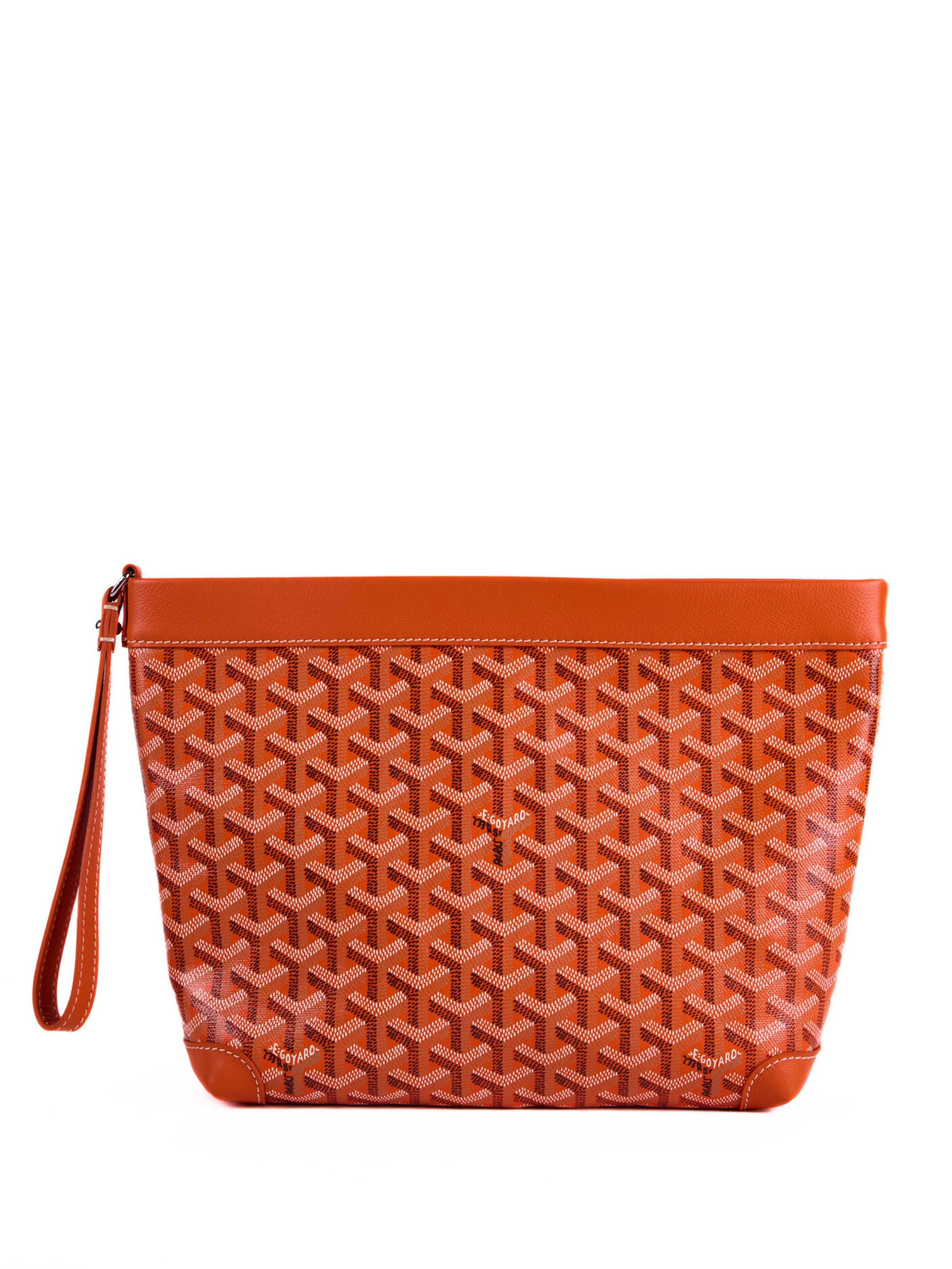 GOYARD Conti Pouch in Orange