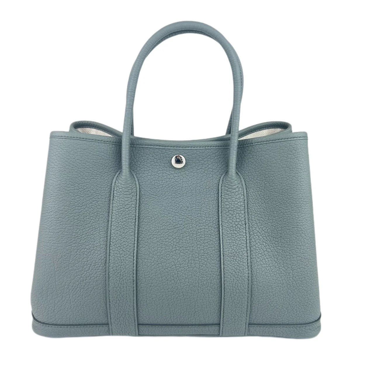 Hermes Garden Party Vert Amande Veau Negonda PHW #W SKCB-114580