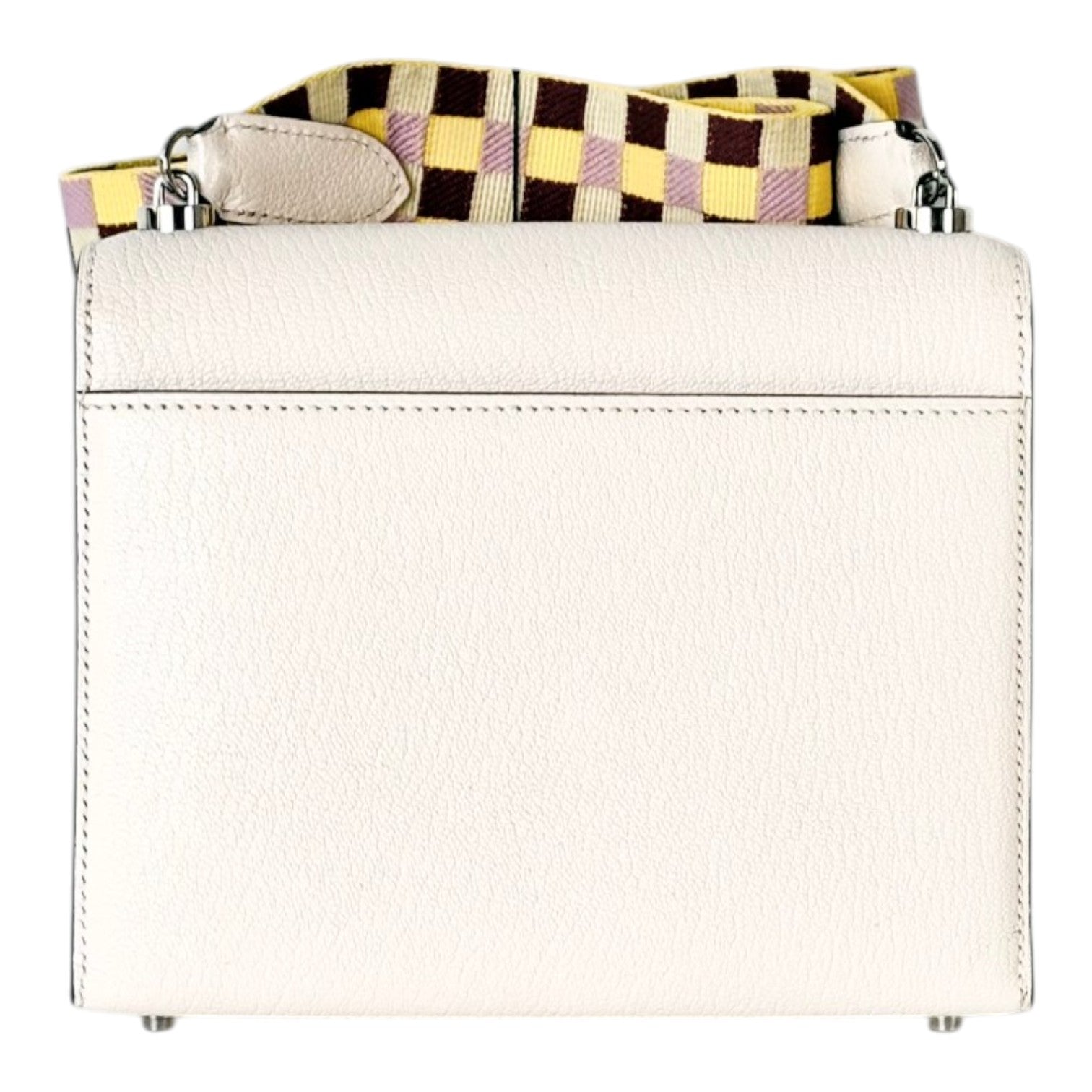 Hermes Mini Verrou 17cm Nata Bag with Limited Edition Strap