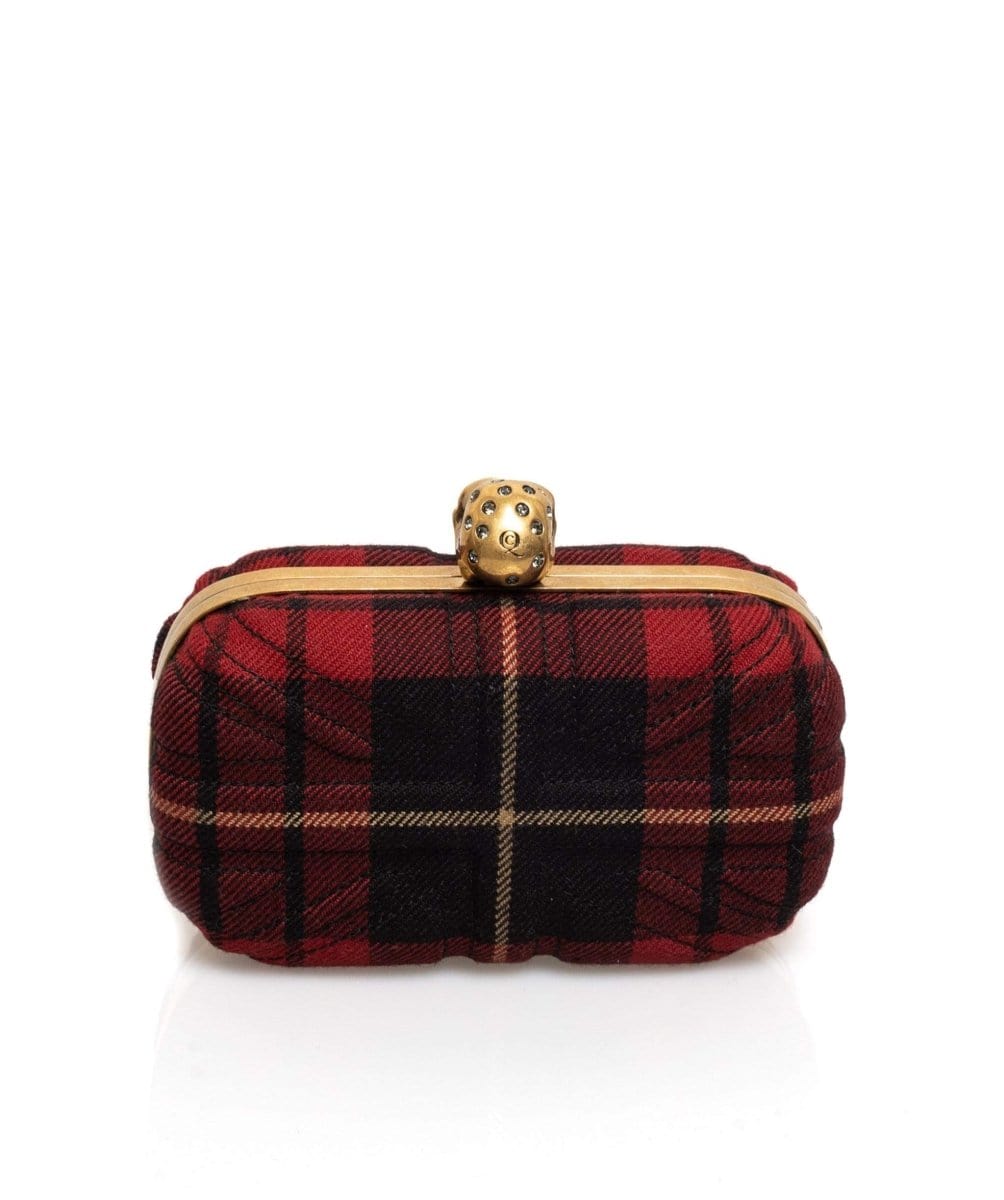 Alexander McQueen Tartan Clutch - ADL1176