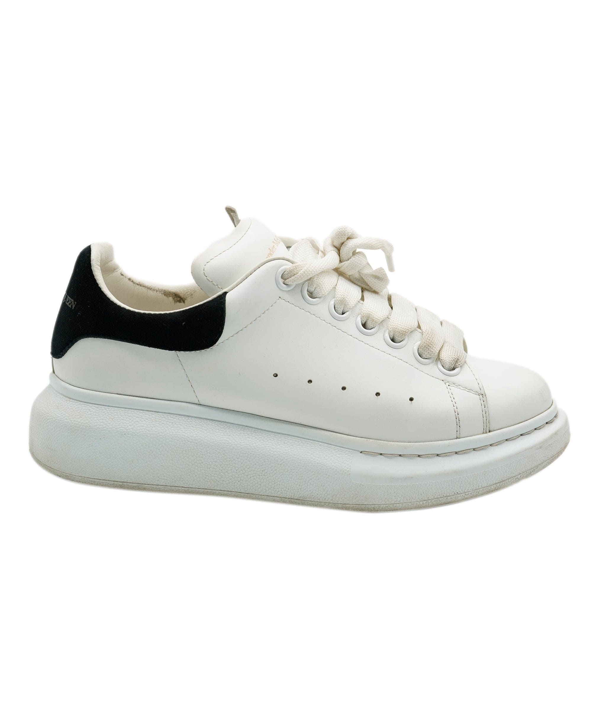 Alexander McQueen ALEXANDER MCQUEENWomen's Runway leather trainers 36.5 ALC0901