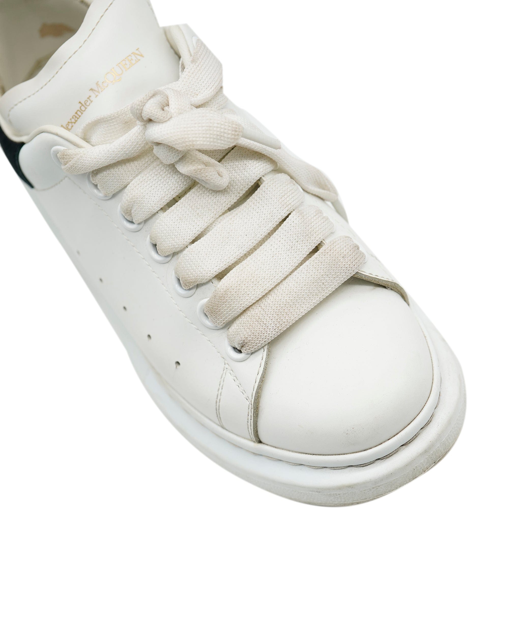 Alexander McQueen ALEXANDER MCQUEENWomen's Runway leather trainers 36.5 ALC0901