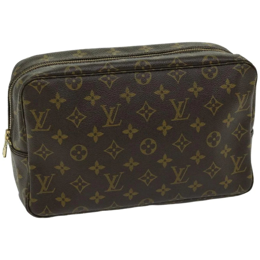 LOUIS VUITTON Monogram Trousse Toilette 28 Clutch Bag M47522 LV Auth am5874