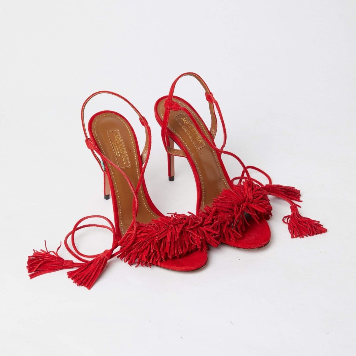 Aquazzura Red Heels