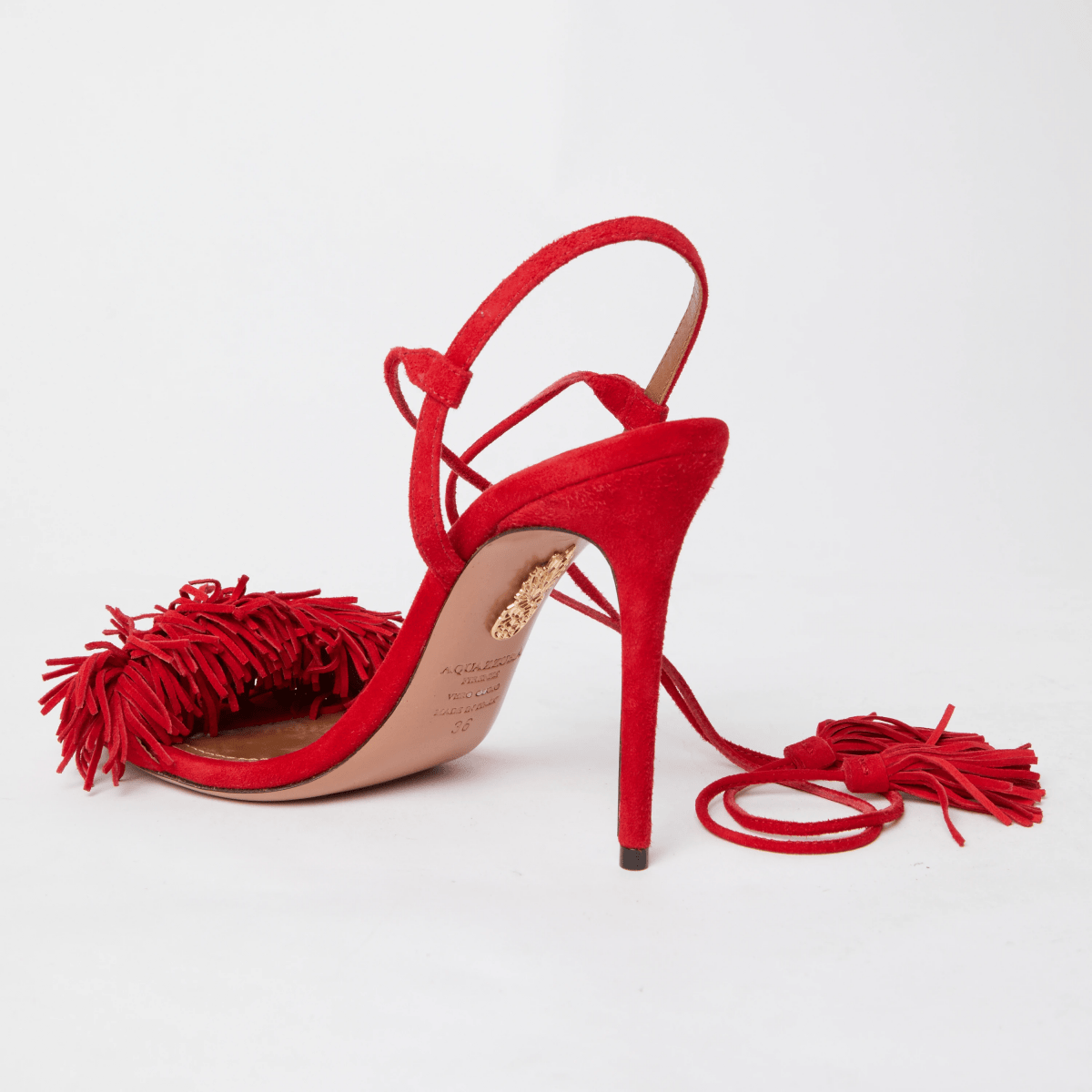 Aquazzura Red Heels