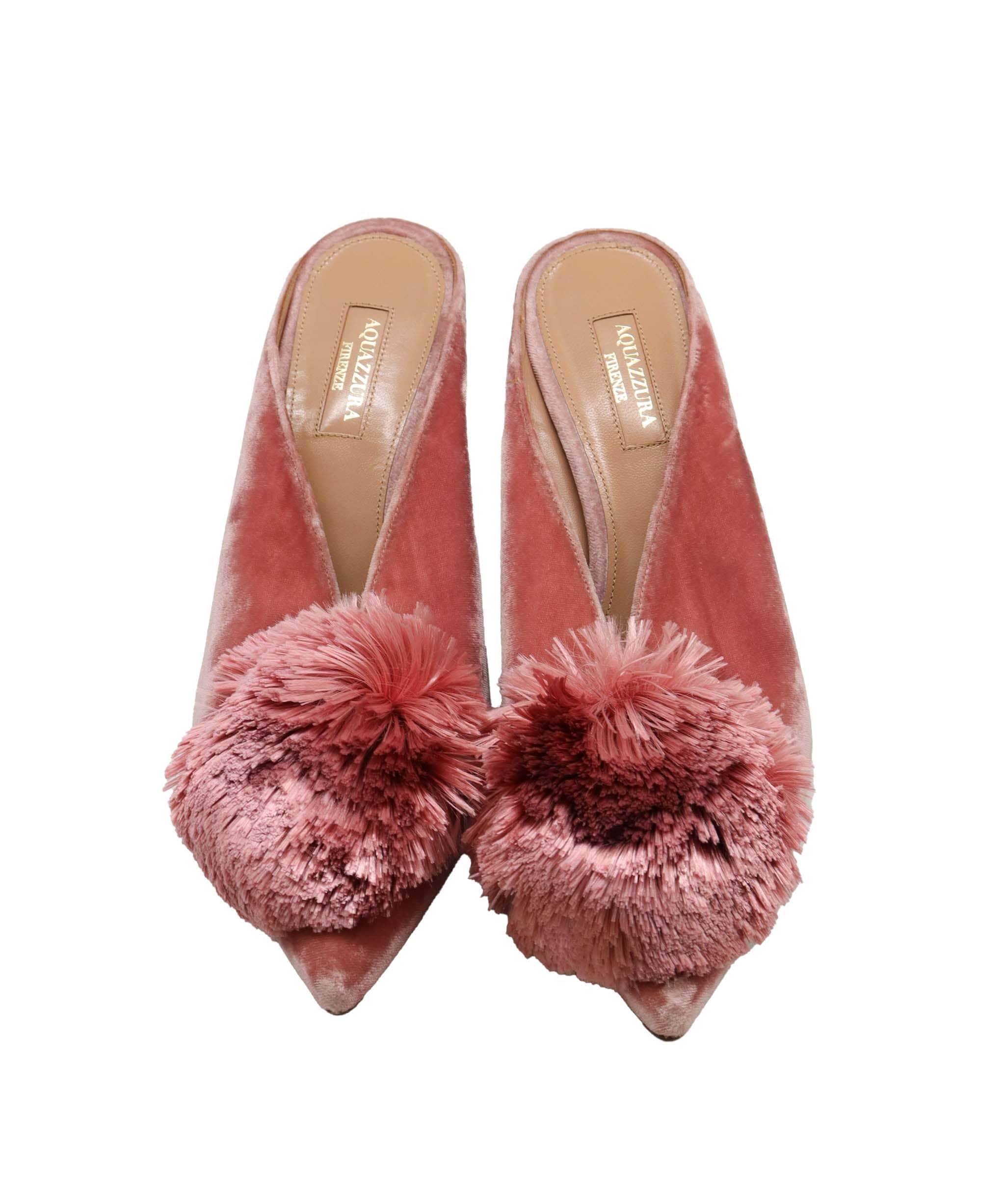 Aquazzura Aquazzura Pink Kitten Heels Size 38 AGC2009