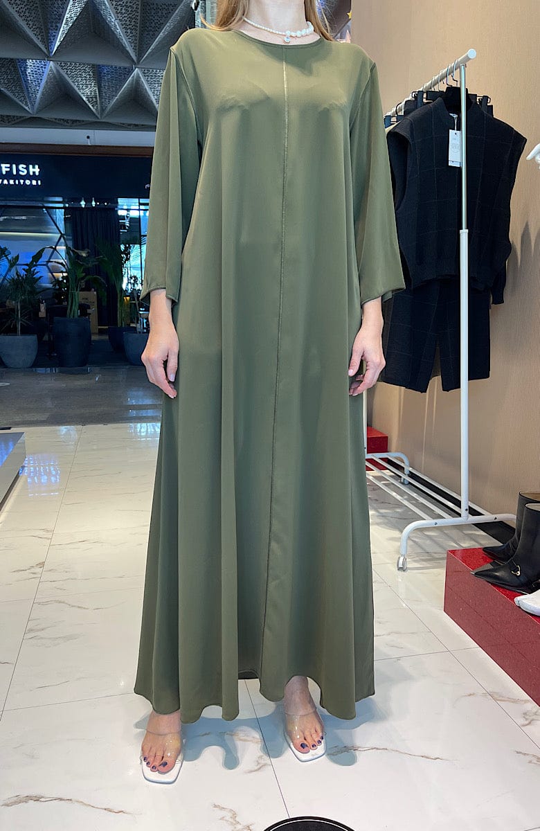 ASYA K. LONG SLEEVES A-LINE DRESS (فستان) “KRISTINA” (ELIZIA COLLECTION)