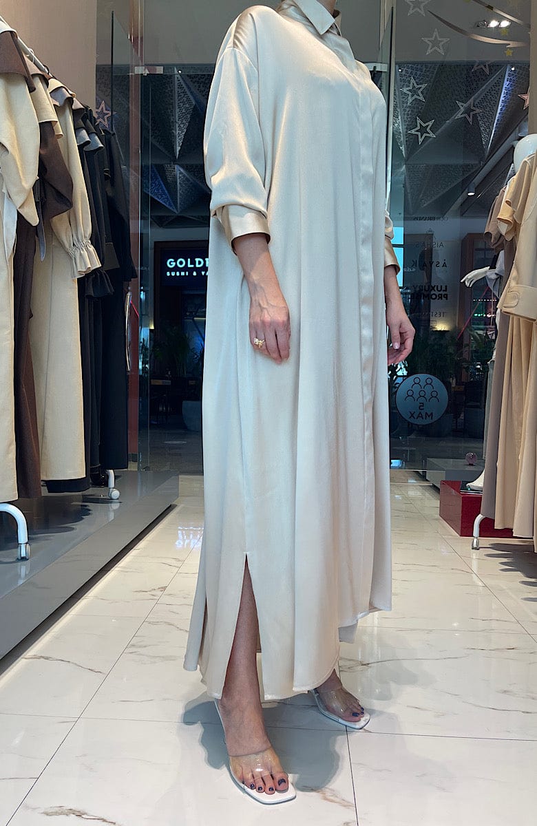 ASYA K. SHIRT DRESS (فستان) “ELENA” (PIQUE COLLECTION)