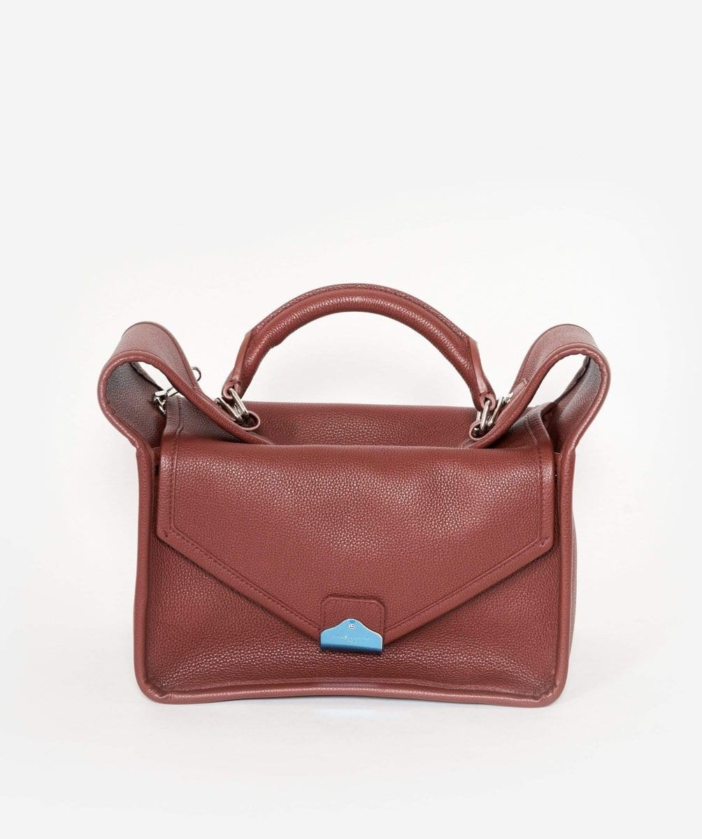 Balenciaga Balenciaga Burgundy Top Handle Bag