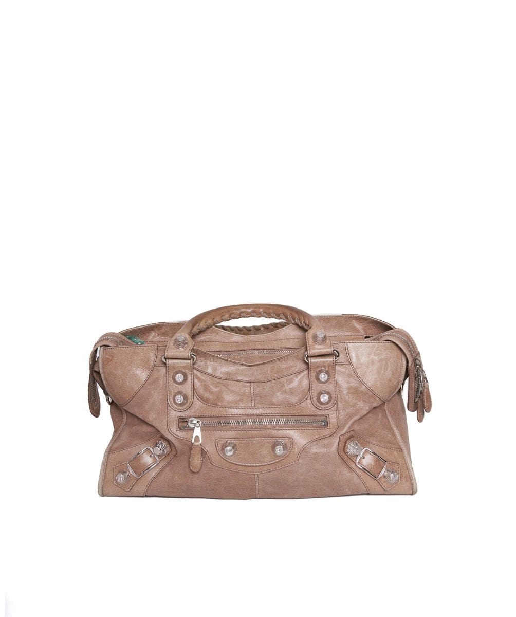 Balenciaga City Taupe Motor bag - ADL1287