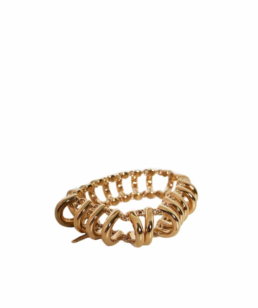 Balenciaga Balenciaga Gold Chain Bracelet  AGL1053