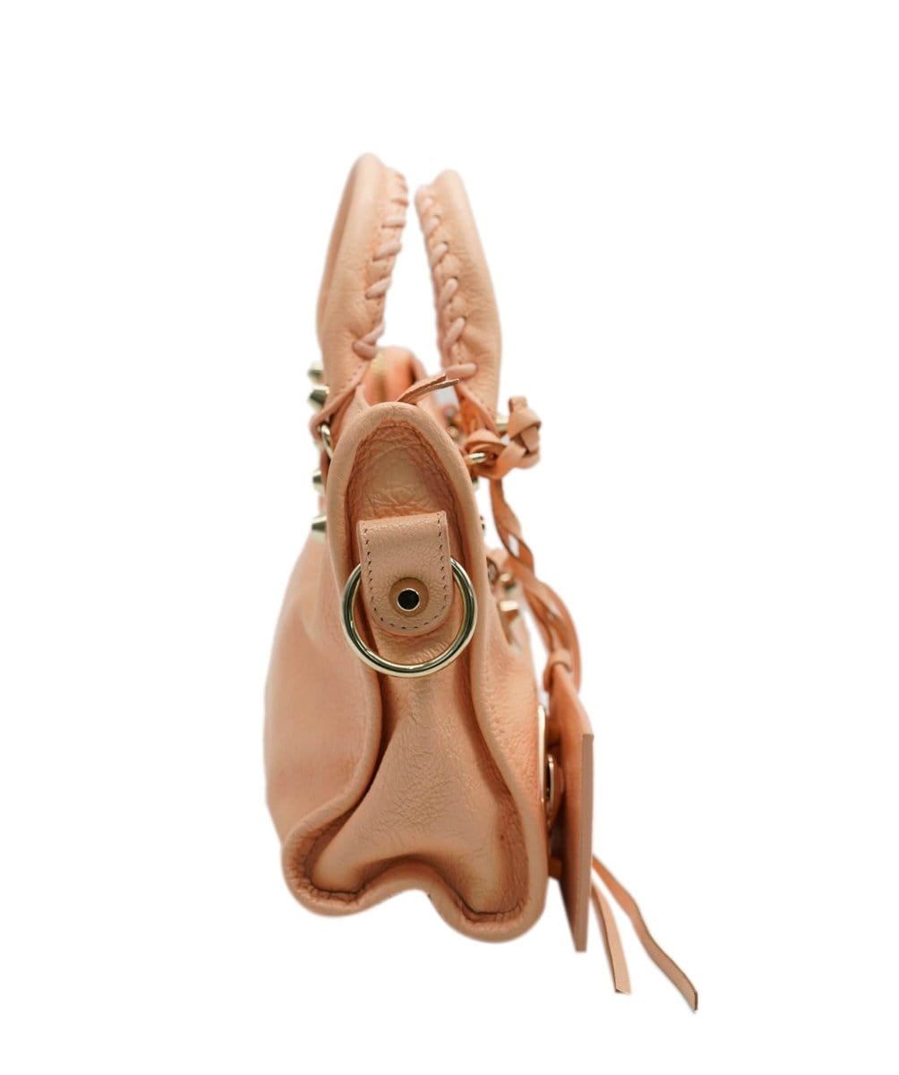 Balenciaga Balenciaga mini peach city bag  - AJC0447