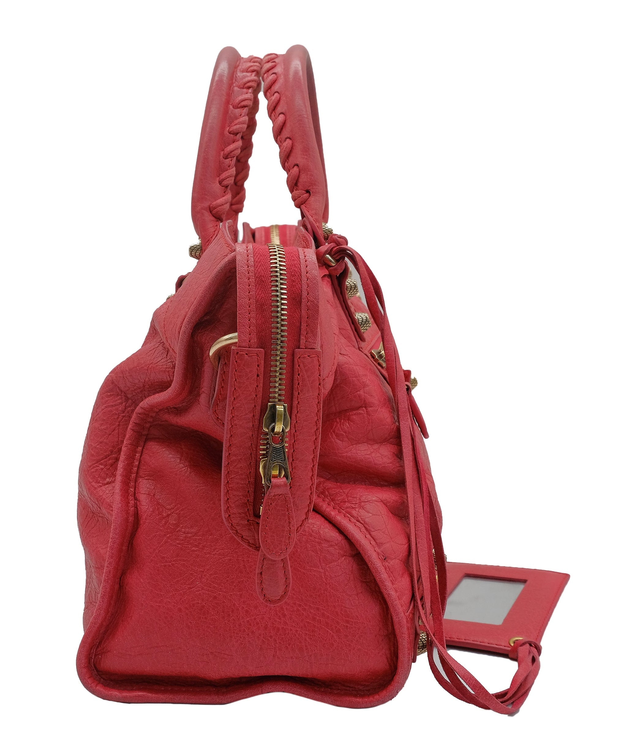 Balenciaga Balenciaga Motorcross Red Handbag RJC2627