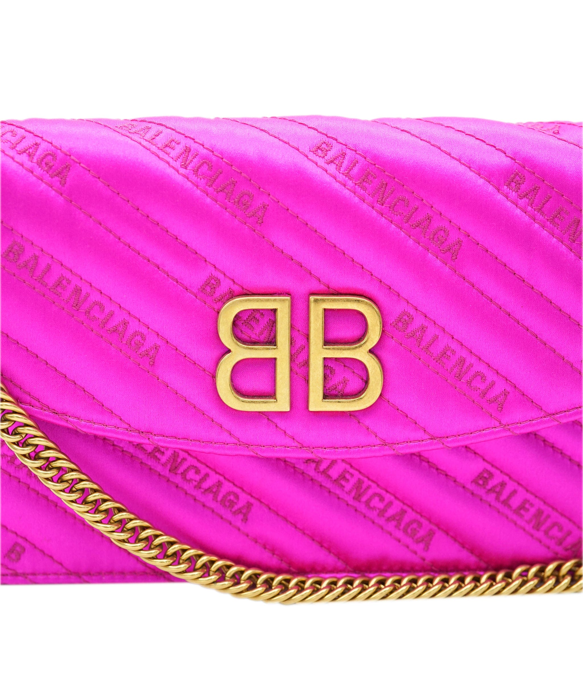 Balenciaga Balenciaga pink satin bag  - AJC0716