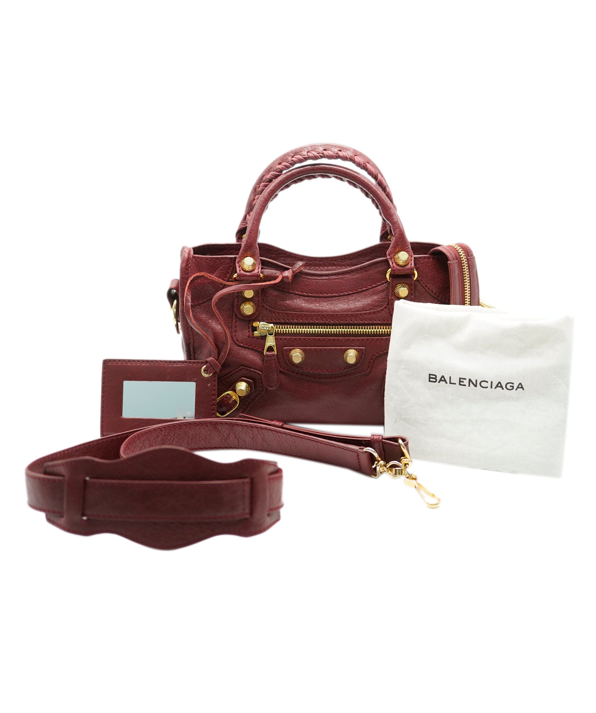 Balenciaga Balenciaga Red Mini City Bag  ALC1379