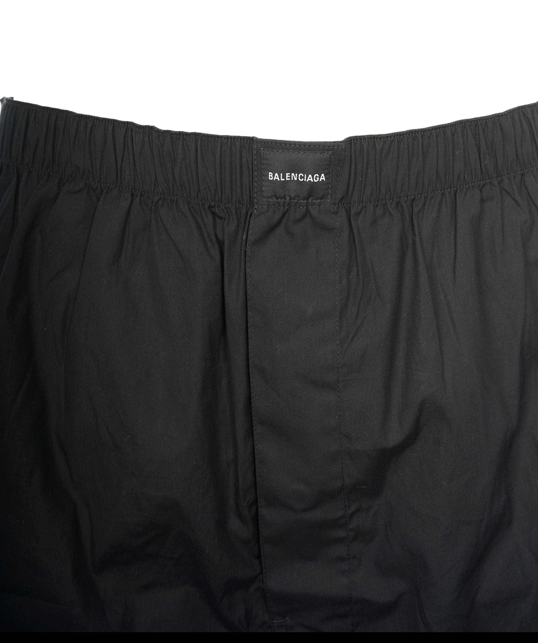 Balenciaga Balenciaga Black Logo Shorts ALL0753