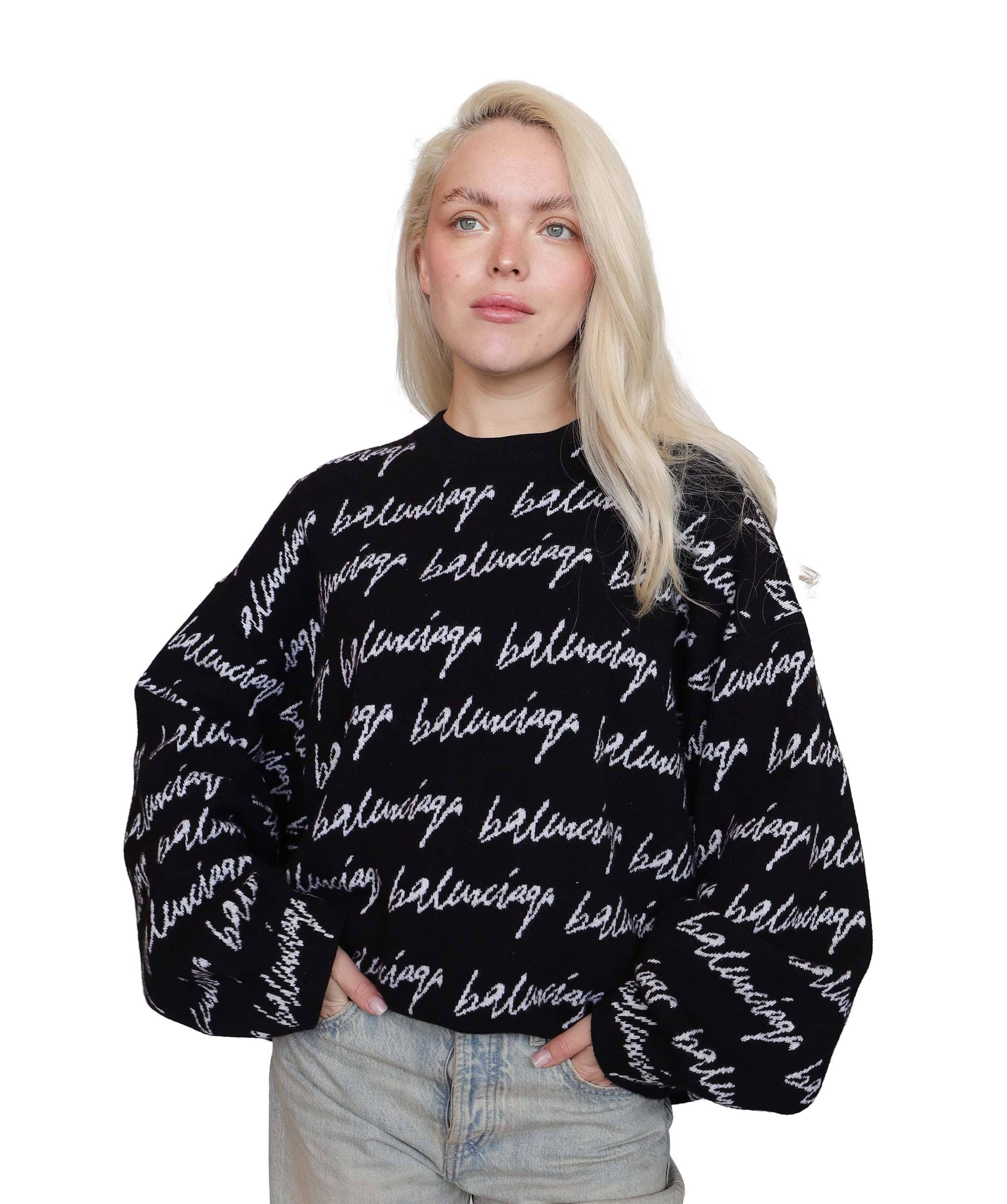 Balenciaga Balenciaga jumper Black W/print RJC3023