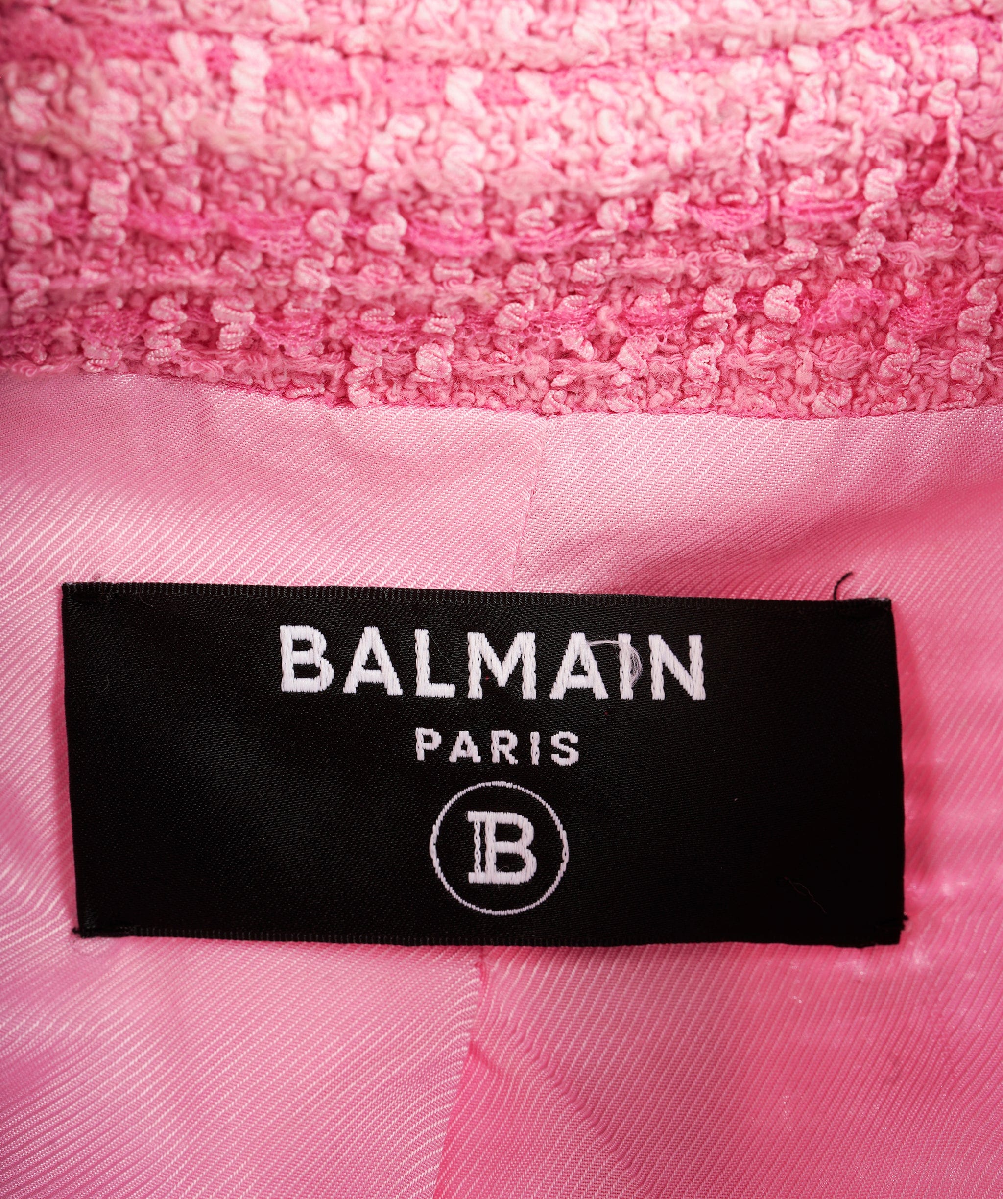 Balmain Balmain Pink Blazer  AHC1899