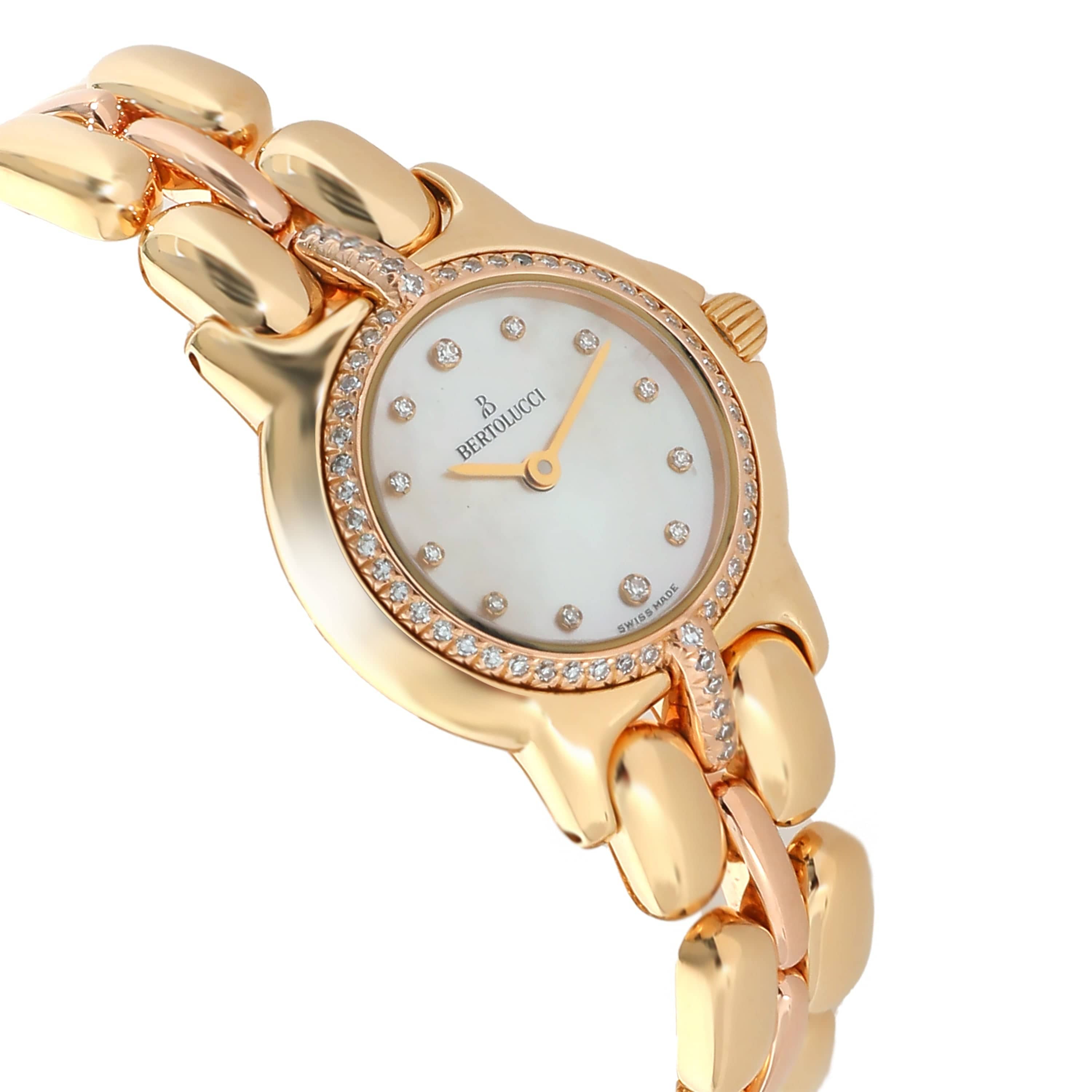 Bertolucci Bertolucci Pulchra 111.8055.68 Women's Watch in 18kt Yellow Gold