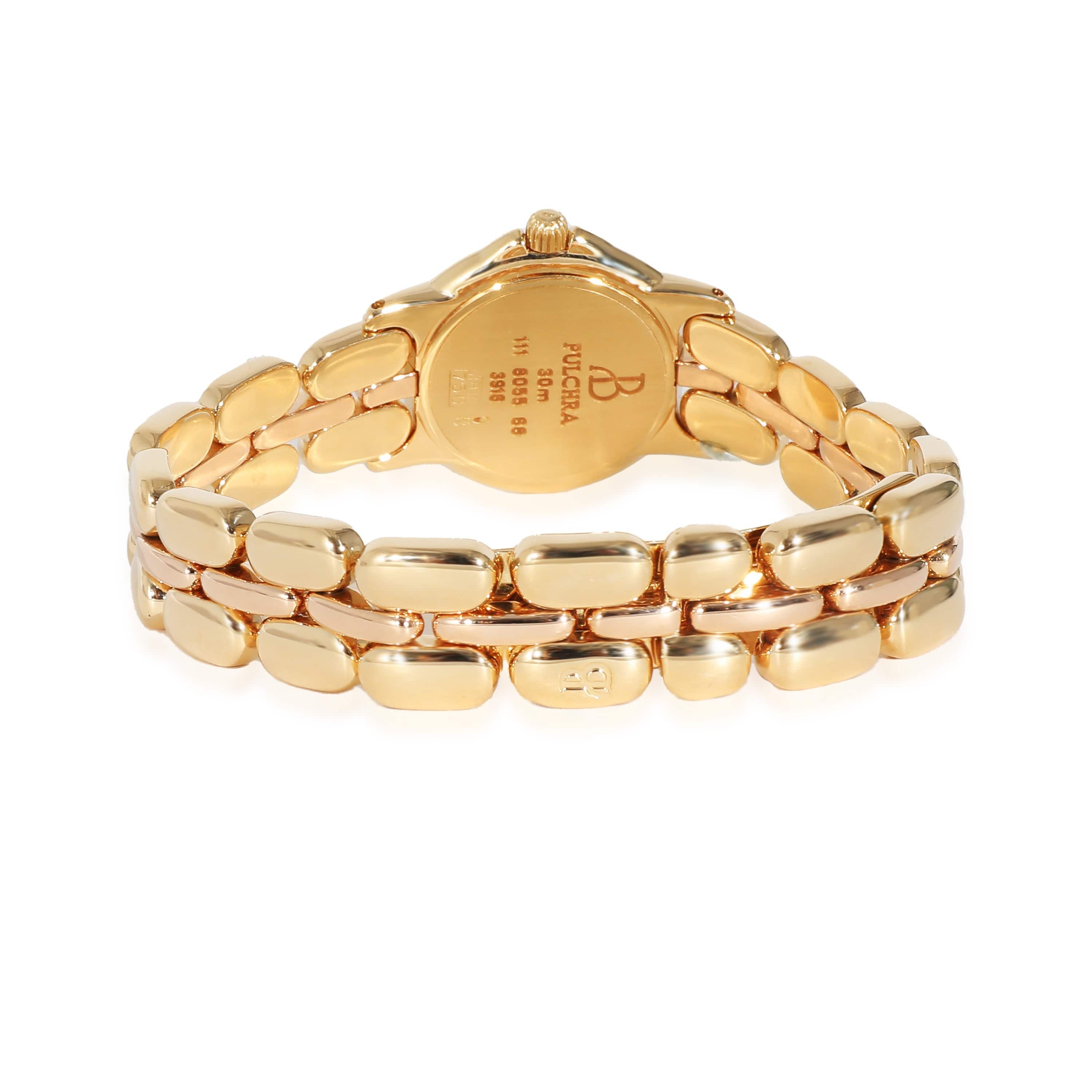 Bertolucci Bertolucci Pulchra 111.8055.68 Women's Watch in 18kt Yellow Gold