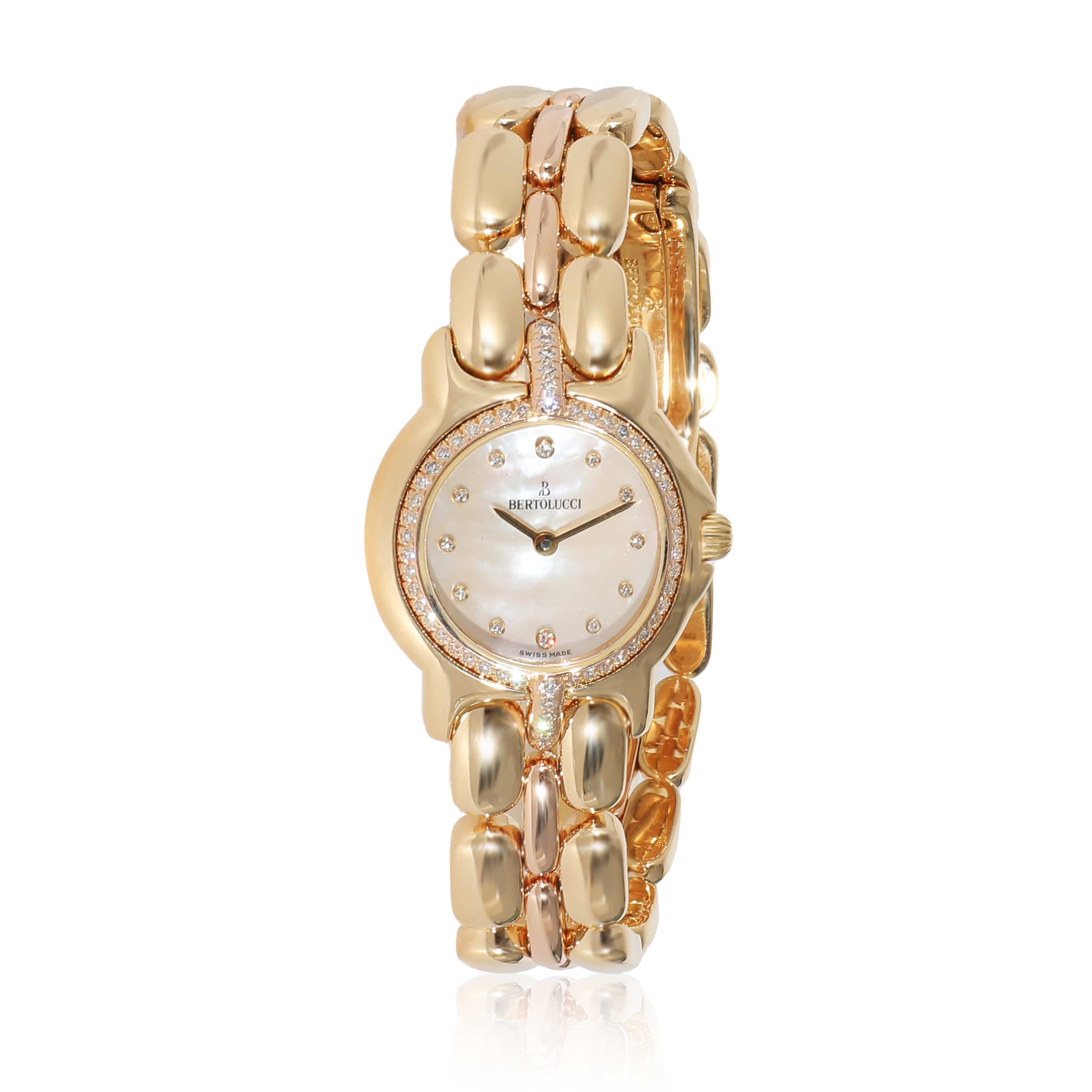 Bertolucci Bertolucci Pulchra 111.8055.68 Women's Watch in 18kt Yellow Gold