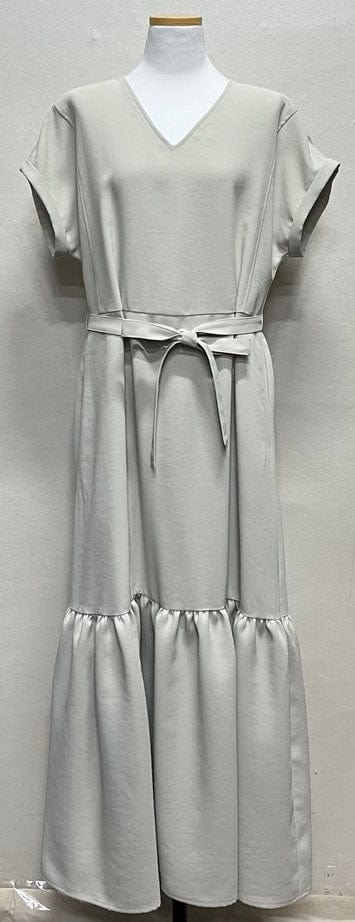 BETTERKIND V-NECK BELTED DRESS “LEE-JOHN” (فستان)