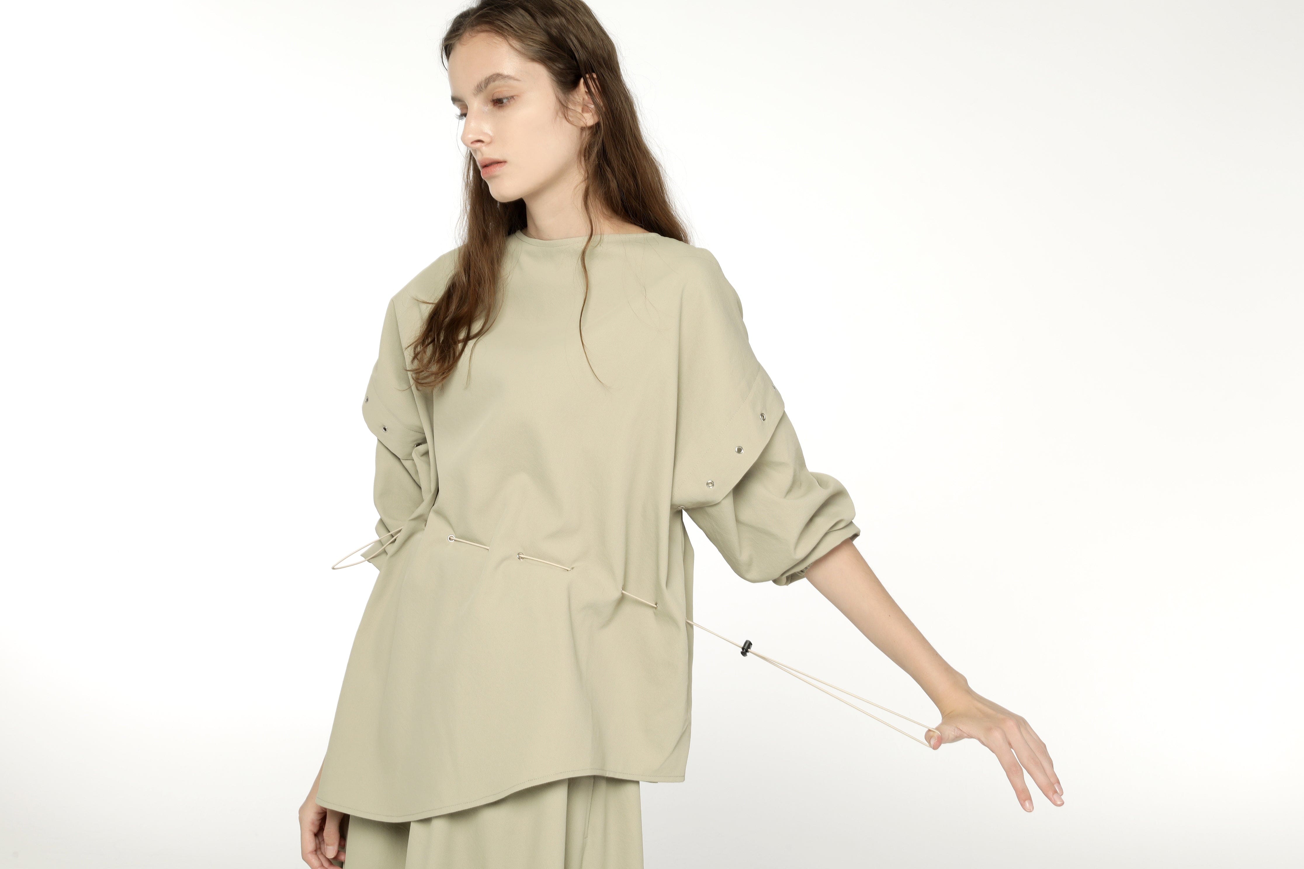 BETTERKIND LONG SLEEVES WAVIER TOP (قميص)