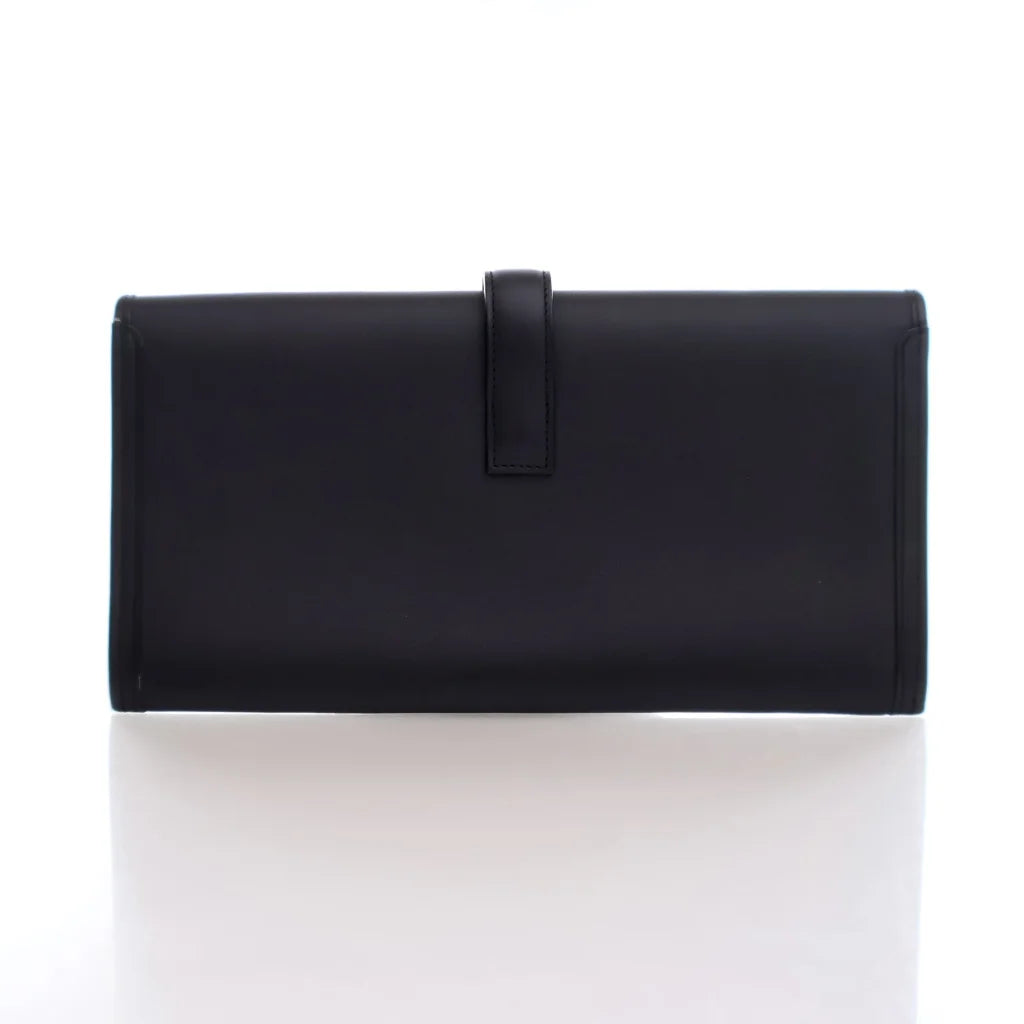 Hermes Jige Clutch 29 Black Swift JF3KB4