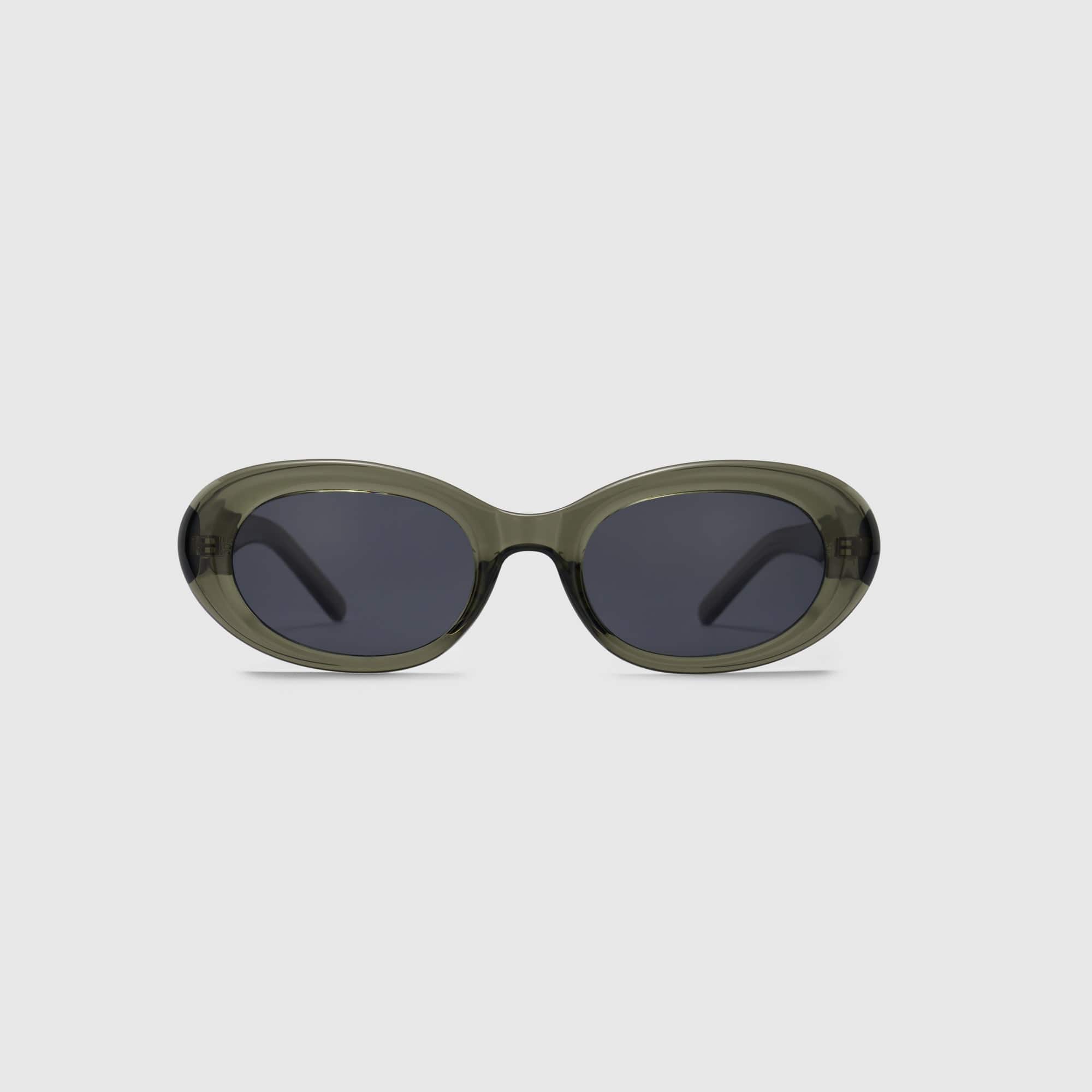 BLUE ELEPHANT DIND SUNGLASSES KHAKI CRYSTAL (النظارات الشمسية)