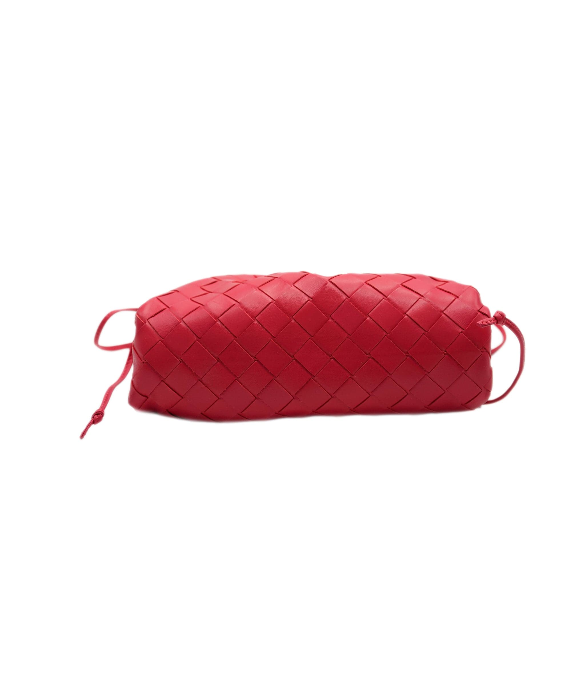 Bottega Bottega Veneta Nail Polish Red Intrecciato mini pouch ASC2055