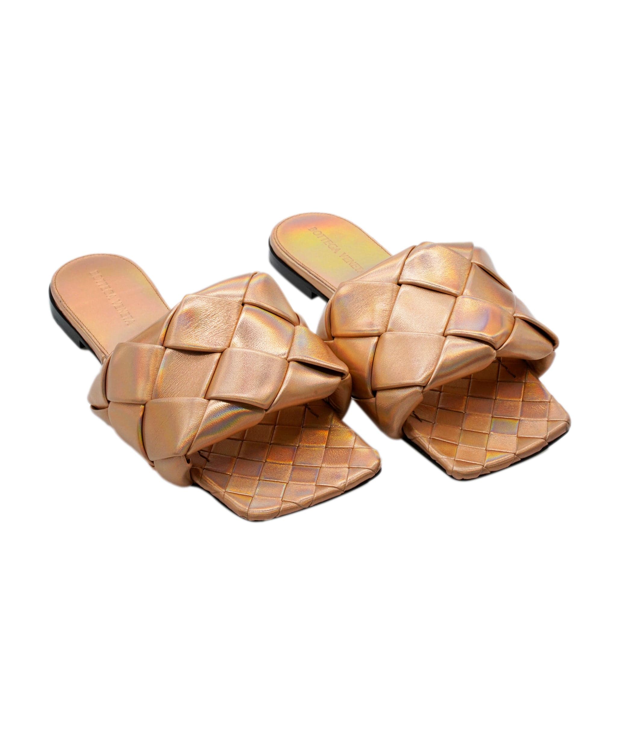 Bottega Bottega Veneta Lido Sandal Laser Nappa CINDER ASL8427