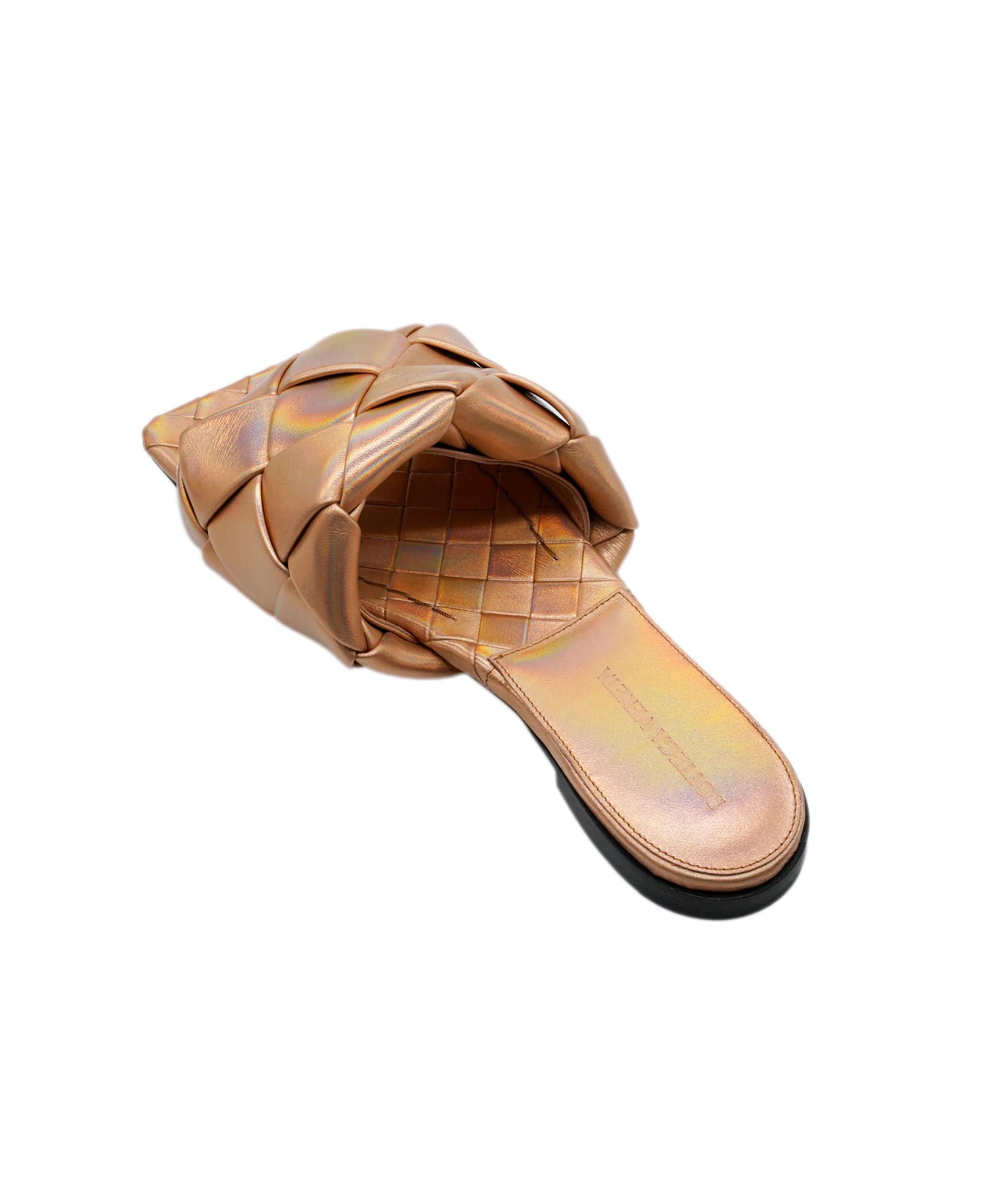 Bottega Bottega Veneta Lido Sandal Laser Nappa CINDER ASL8427