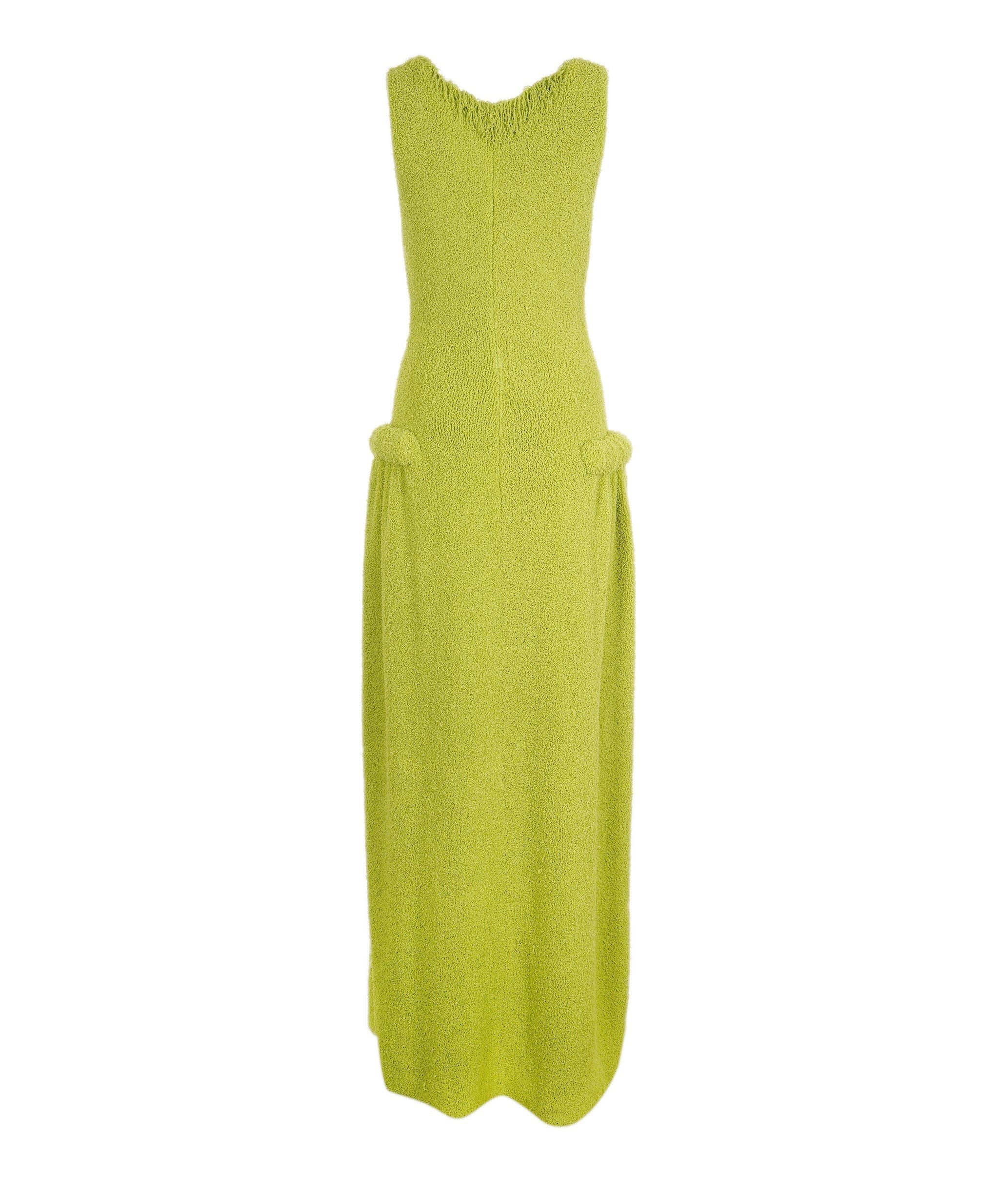 Bottega Bottega veneta Long day runway collection dress light green AGL2489