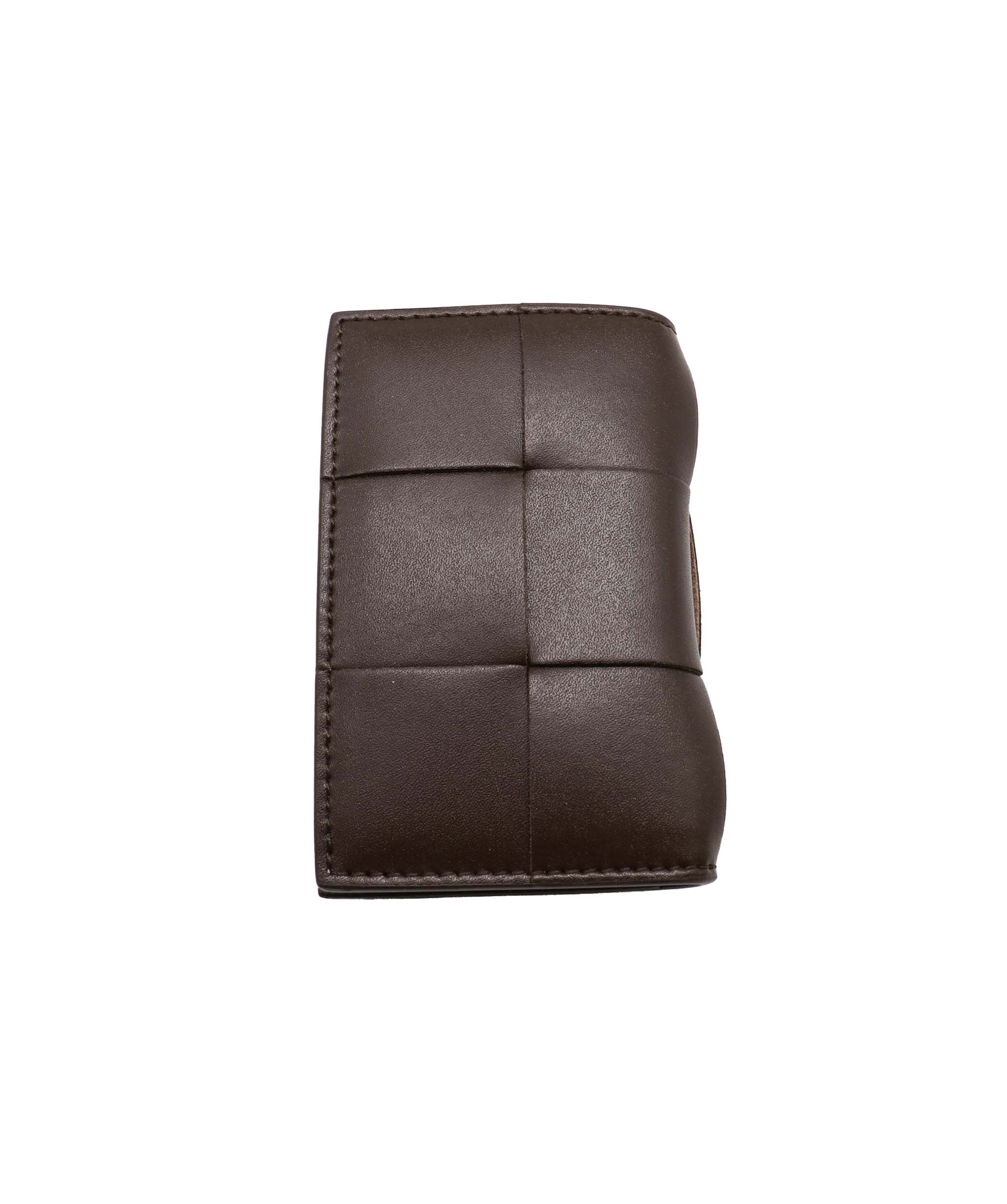 Bottega Veneta Bottega chocolate brown wallet with GHW - DXBS1077