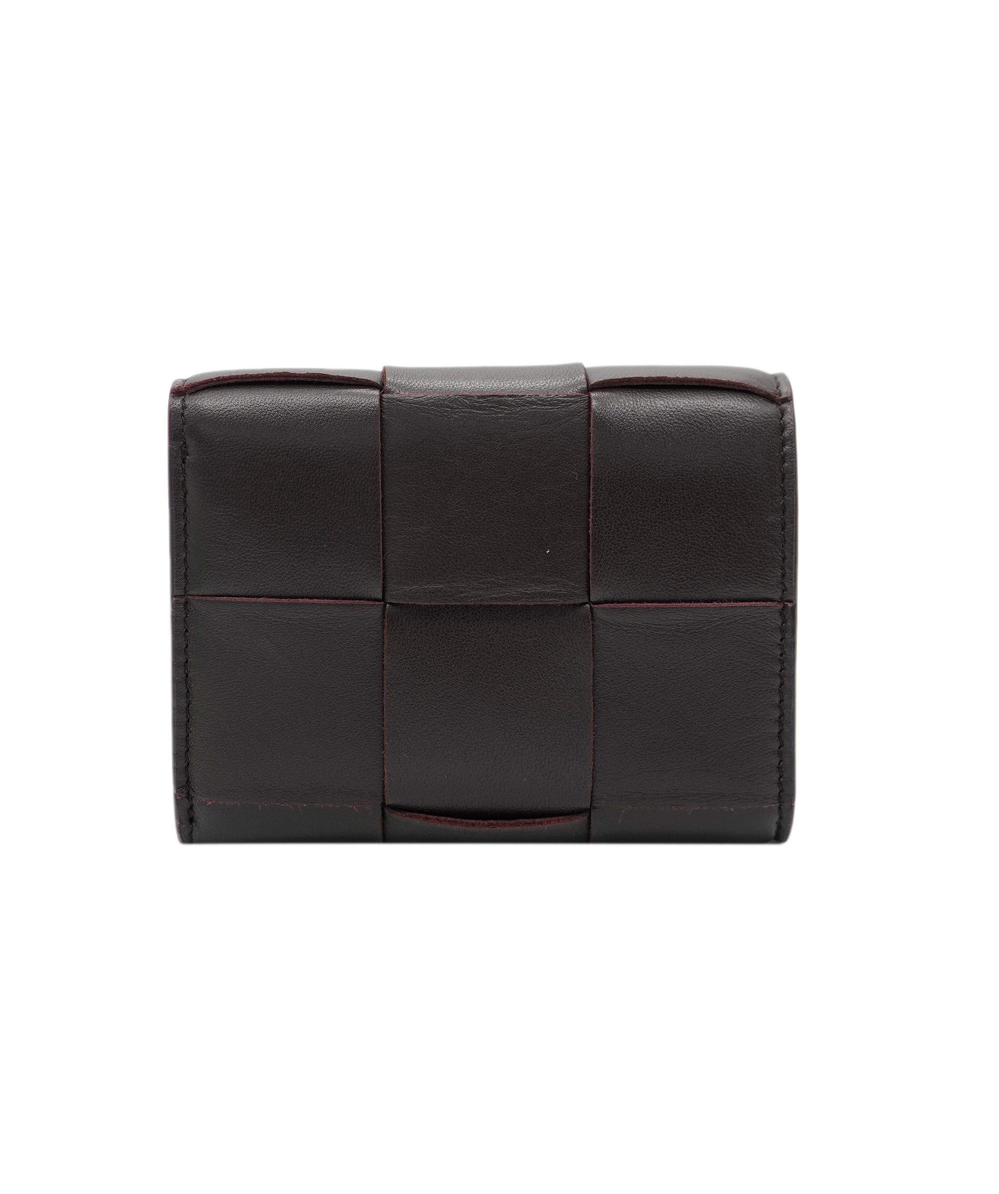 Bottega Veneta Bottega Veneta Trifold Grape Wallet  AVL1517