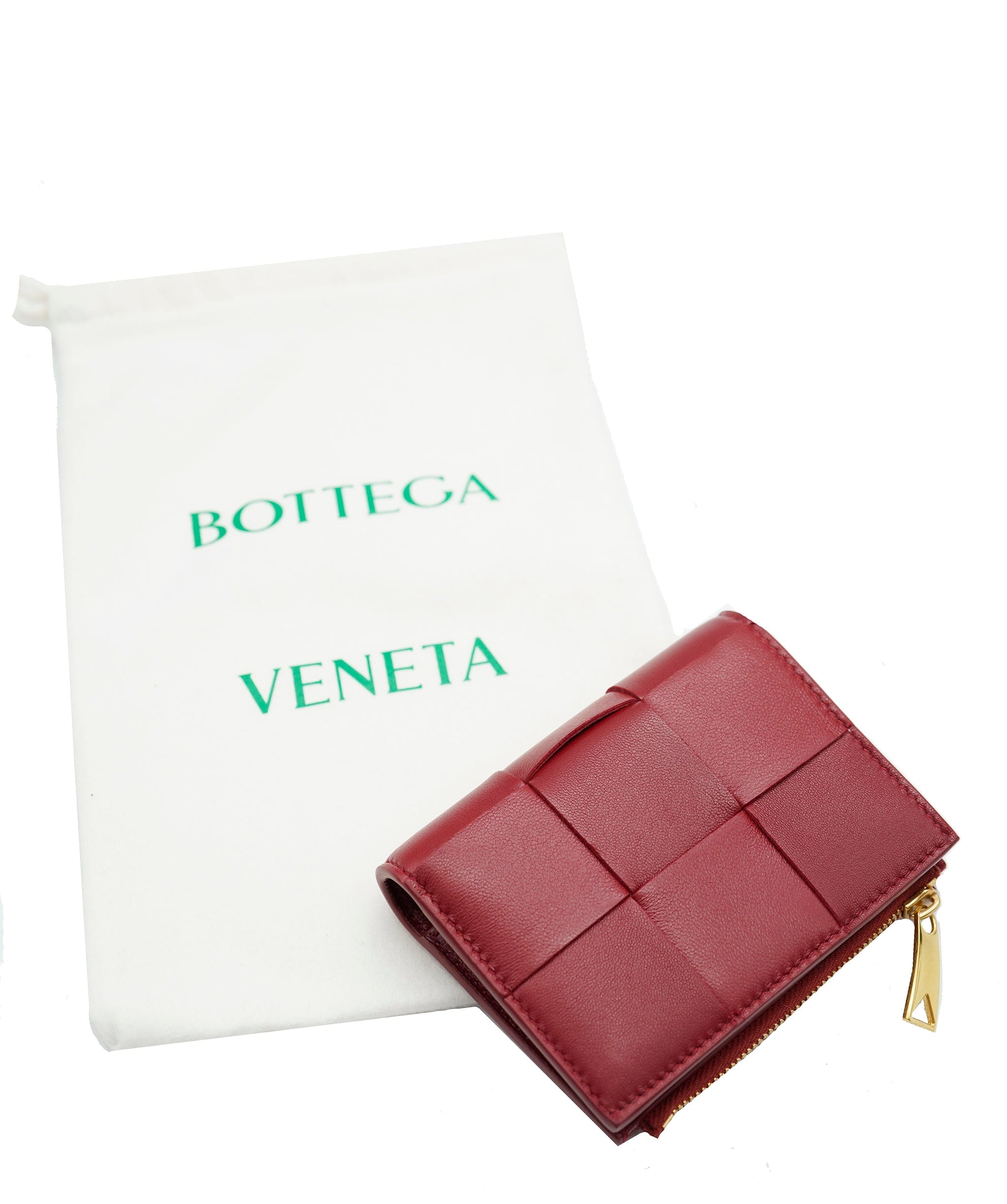 Bottega Veneta Bottega Veneta Dark Red Wallet ASL10003