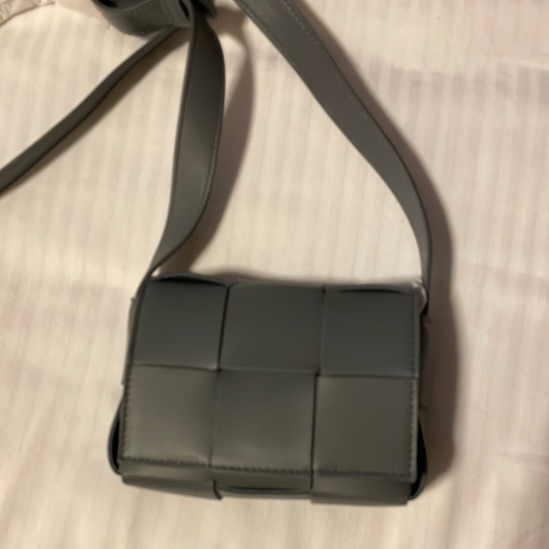 Bottega Veneta Bottega Veneta Mini Intreccio Nappa GREY AVL1278