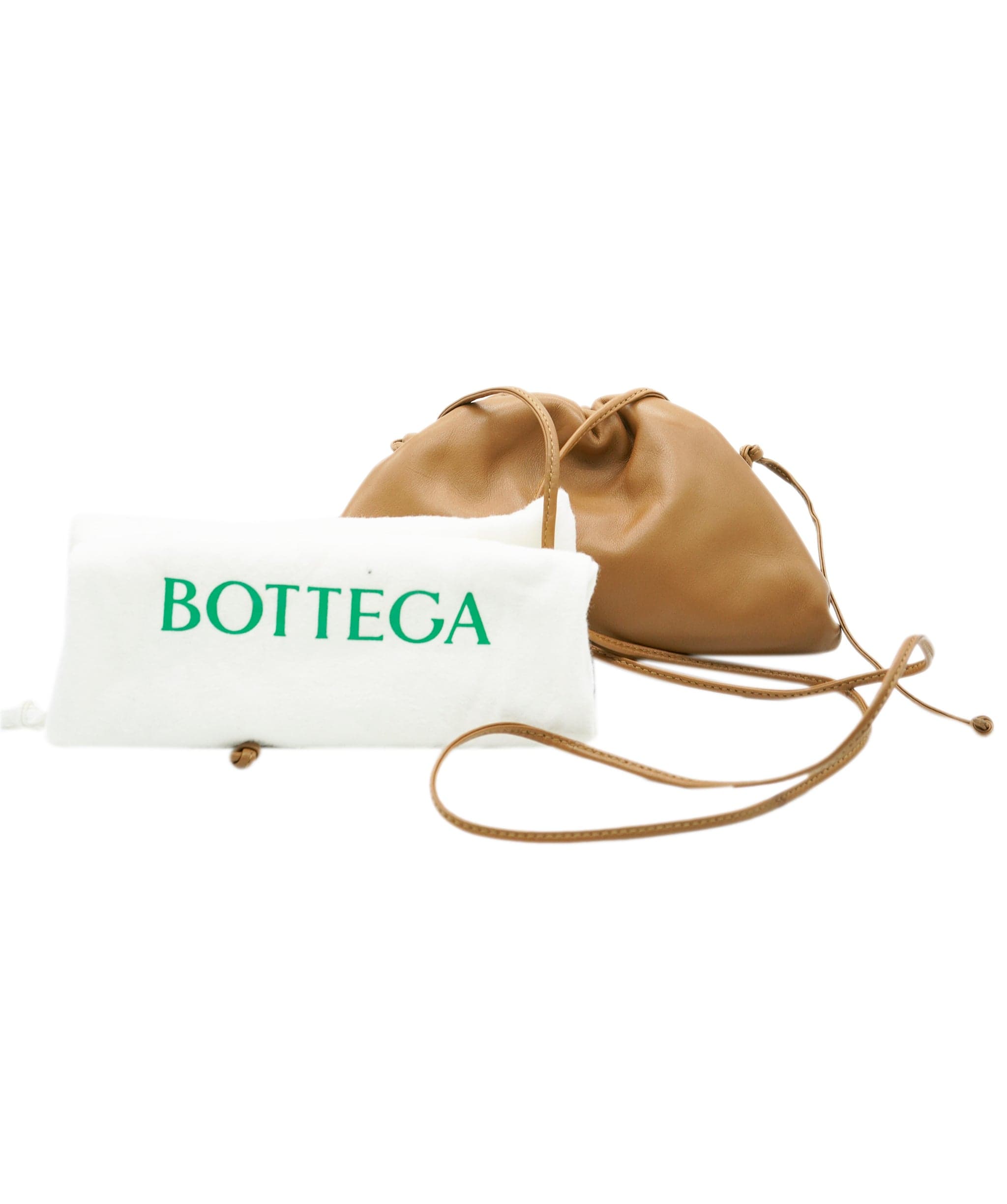 Bottega Veneta Bottega Beige Cloud Clutch  ALL0847