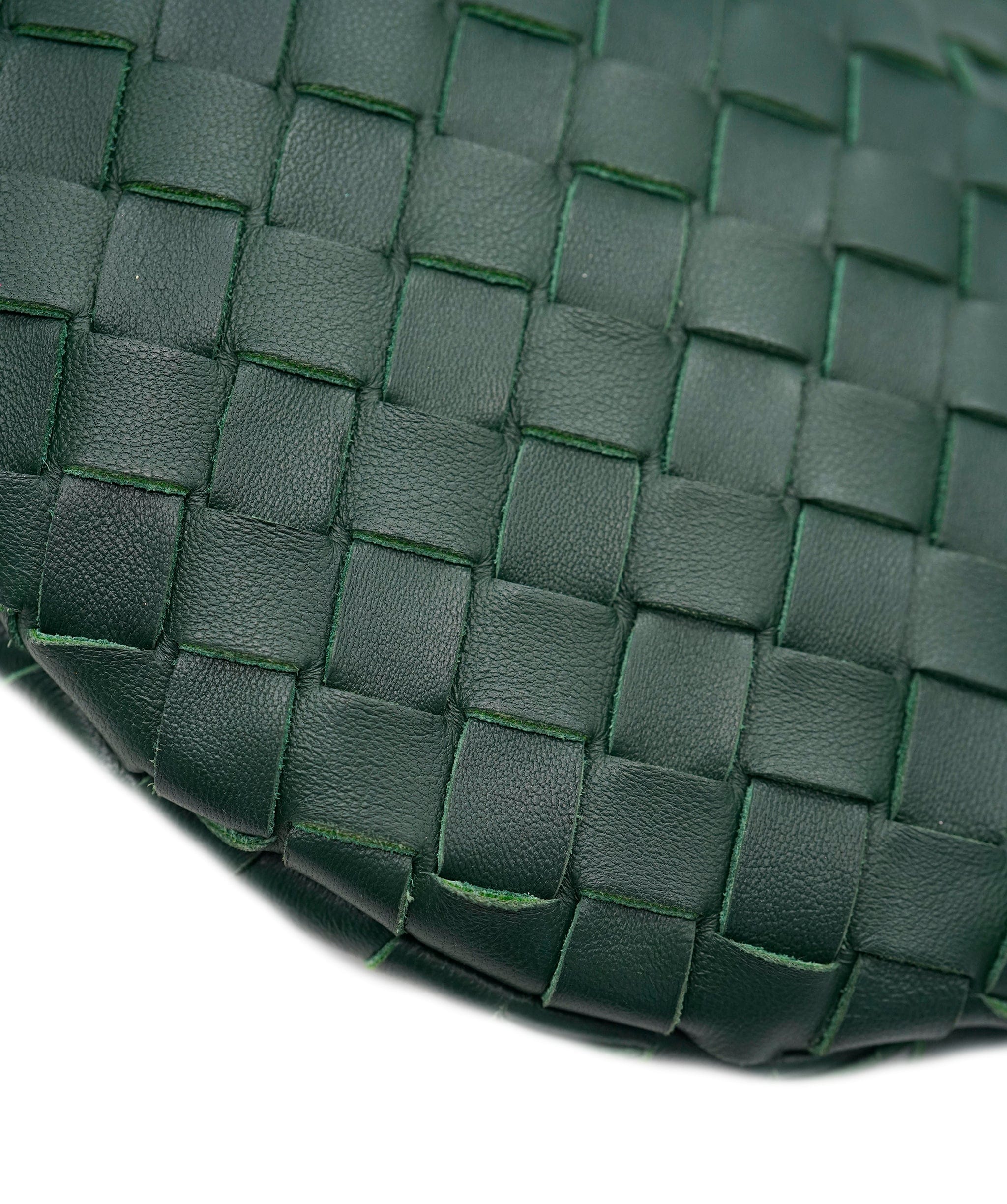 Bottega Veneta Bottega Forest Green Shoulder Bag * Current Season * ALC1912