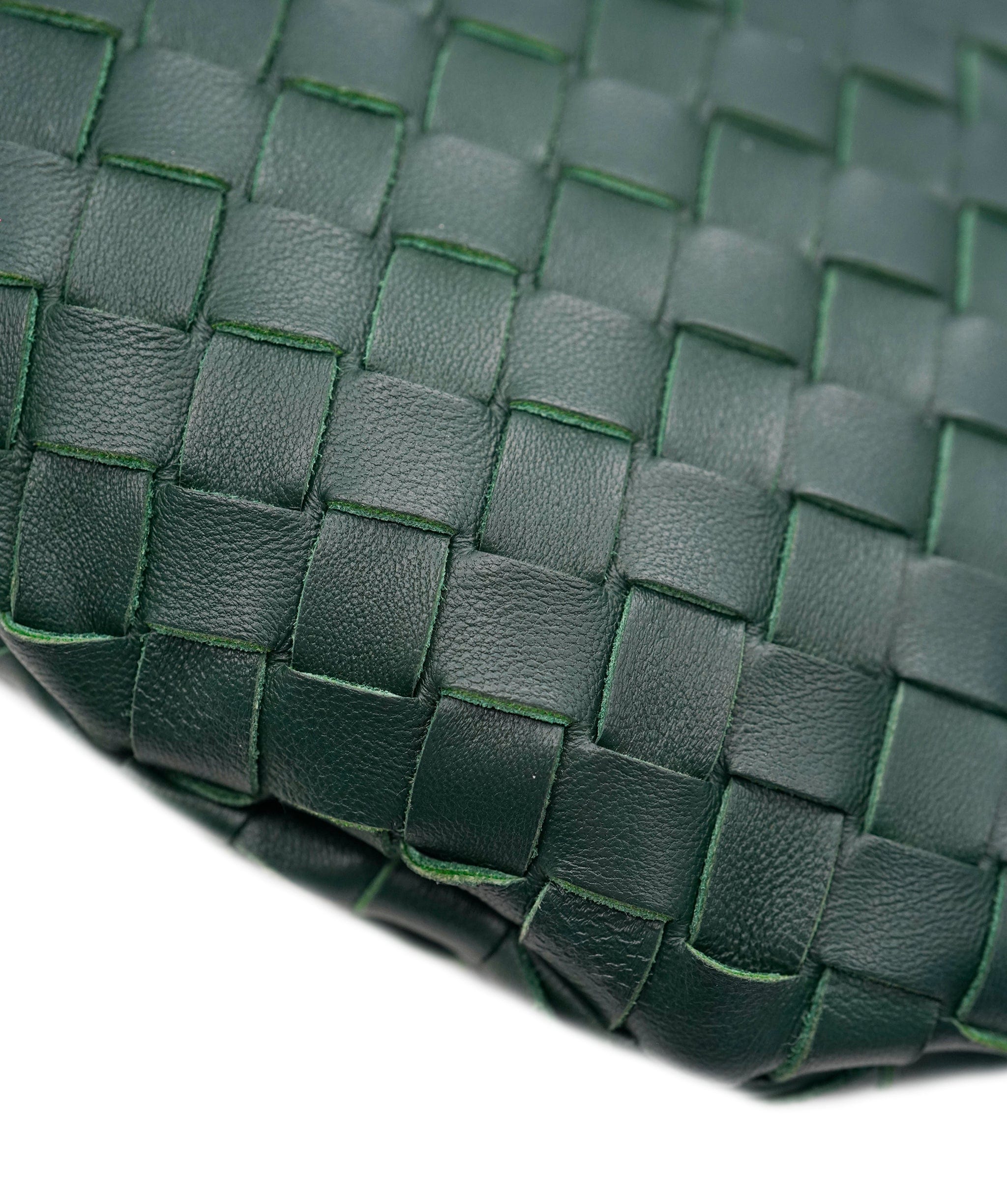 Bottega Veneta Bottega Forest Green Shoulder Bag * Current Season * ALC1912