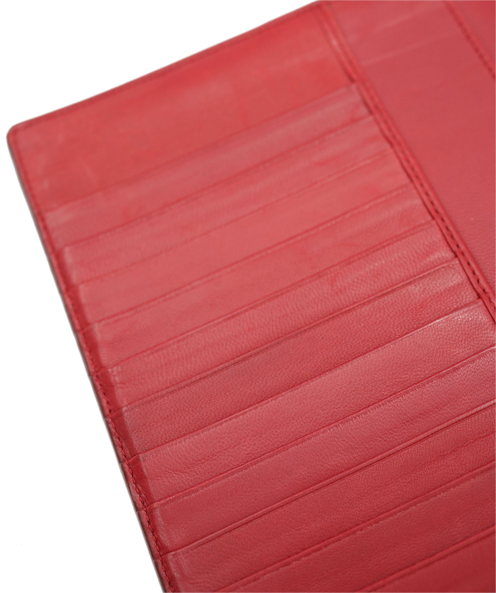 Bottega Veneta BOTTEGA VENETA INTRECCIATO Day Planner Cover Leather Red 181727 Auth yk14925 DBXS1681