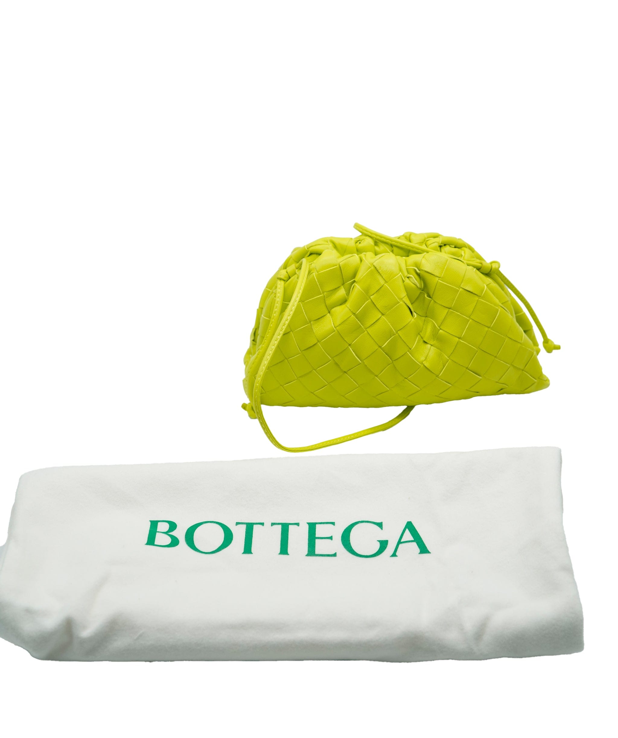 Bottega Veneta Bottega Veneta mini Pouch Green  ASC5084