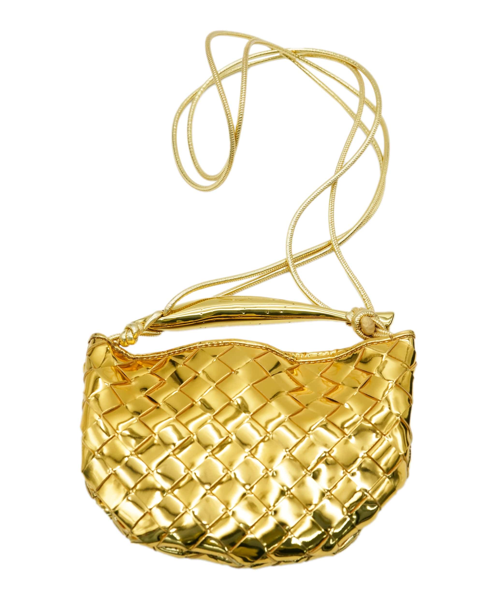 Bottega Veneta Bottega Veneta Mini Sardine Gold Bag  ALC1962