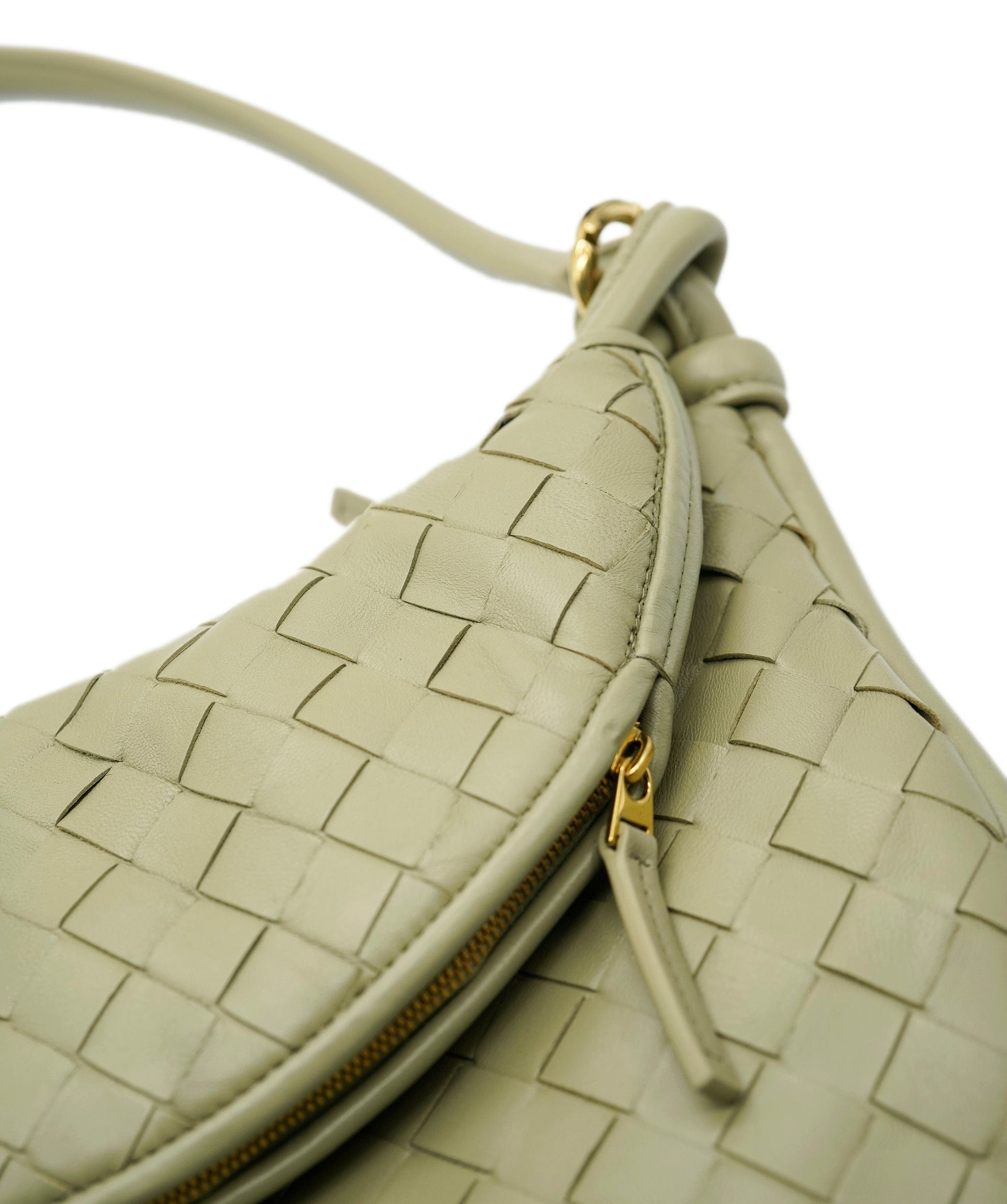 Bottega Veneta Bottega Veneta Travertine Nappa Intrecciato Medium Gemelli ABC0742