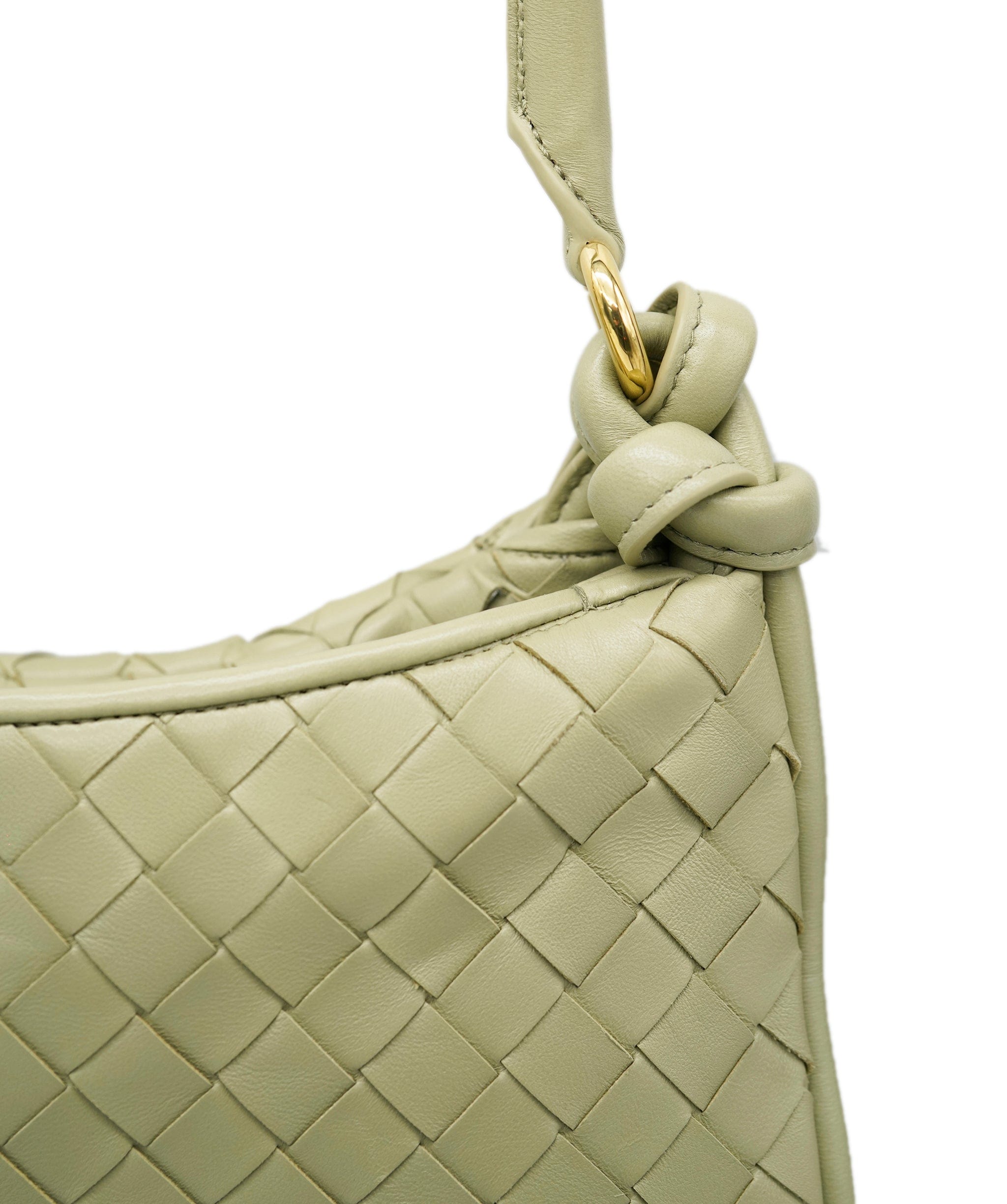 Bottega Veneta Bottega Veneta Travertine Nappa Intrecciato Medium Gemelli ABC0742