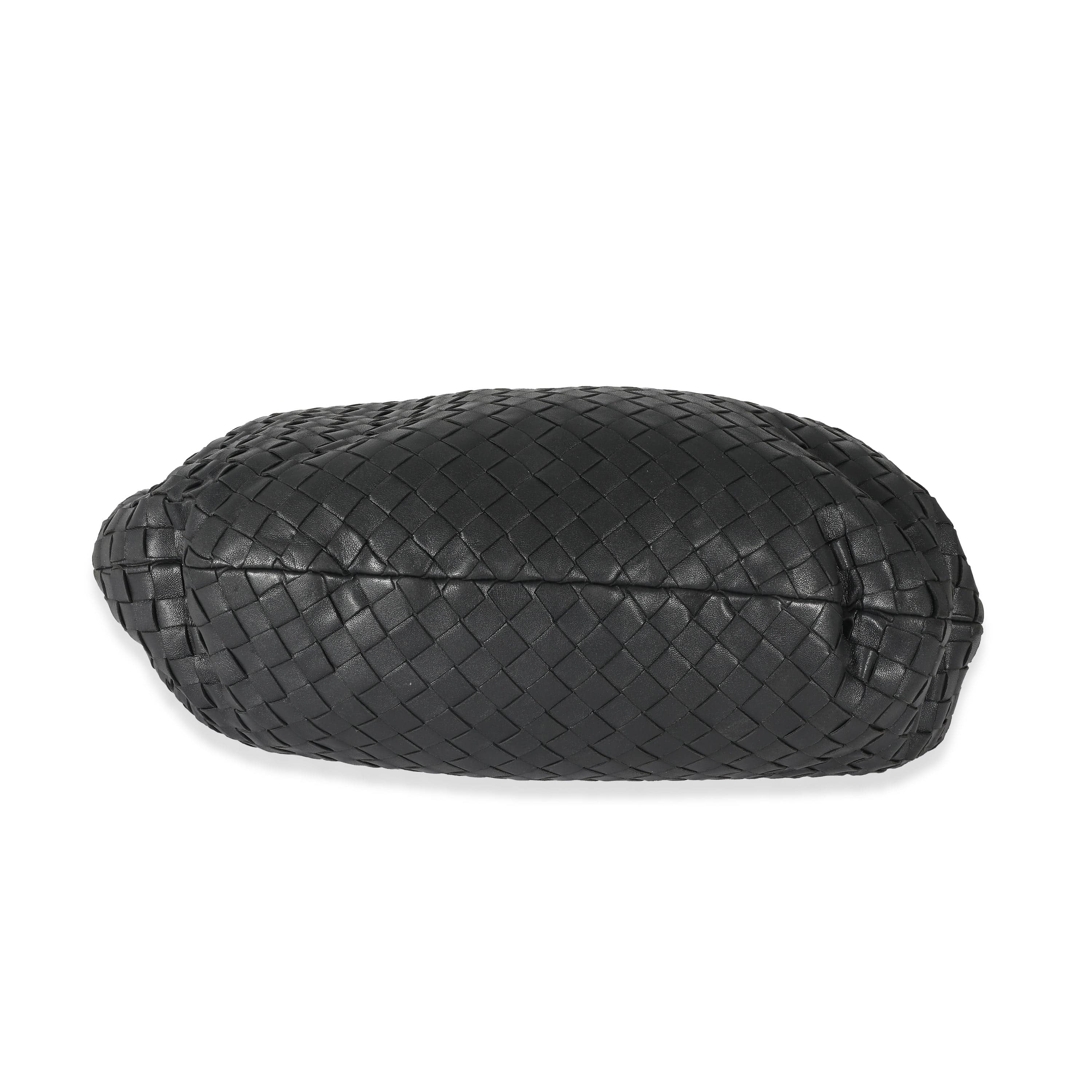 Bottega Veneta Bottega Veneta Black Intrecciato Lambskin Medium Jodie