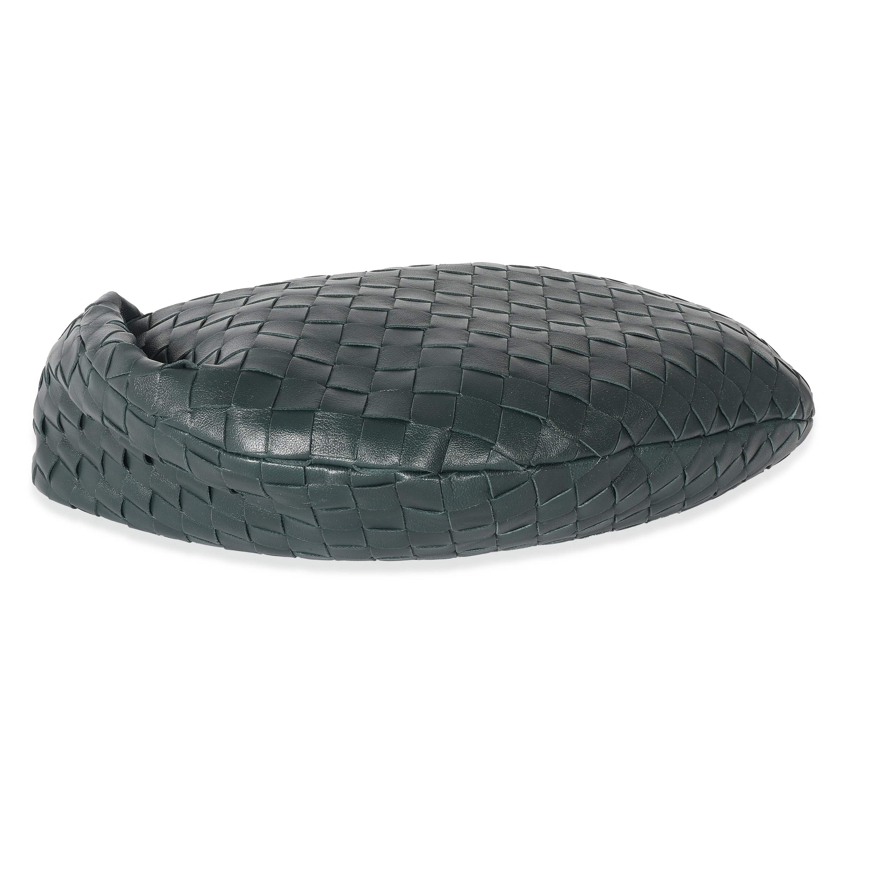 Bottega Veneta Bottega Veneta Dark Green Intrecciato Lambskin Teen Jodie