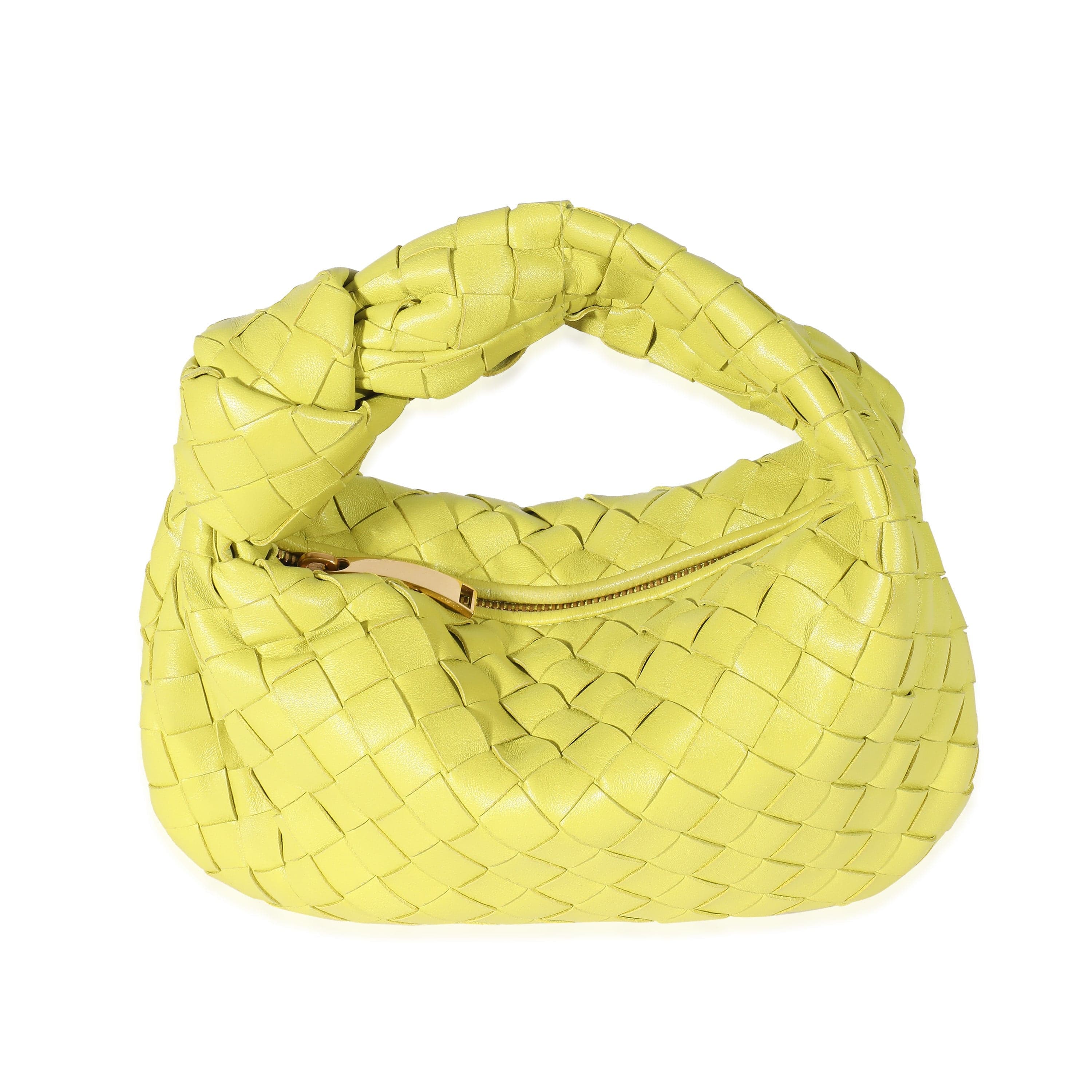 Bottega Veneta Bottega Veneta Kiwi Intrecciato Lambskin Mini Jodie